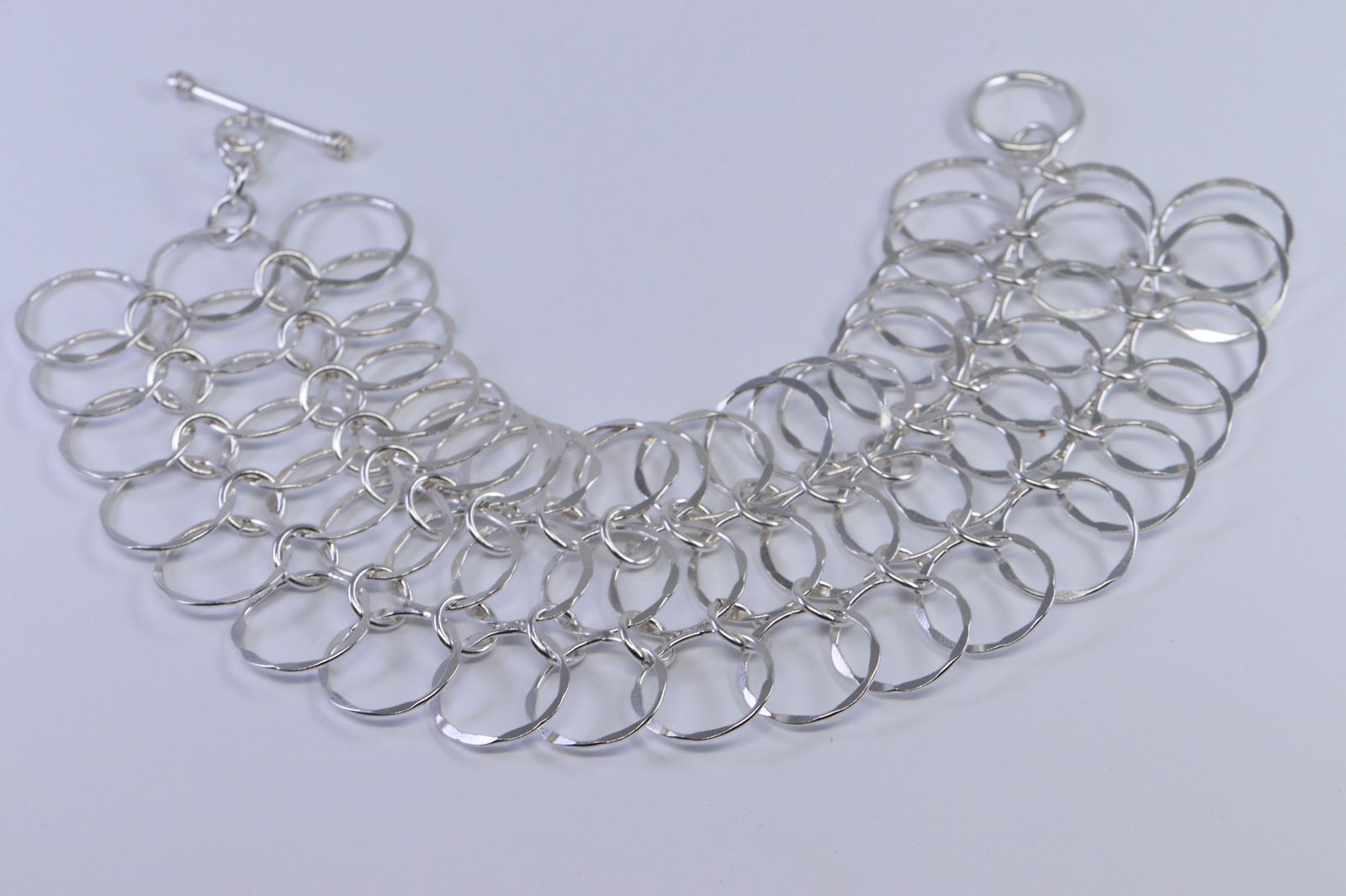 Ladies 925 Silver Bracelet (1 of 2)