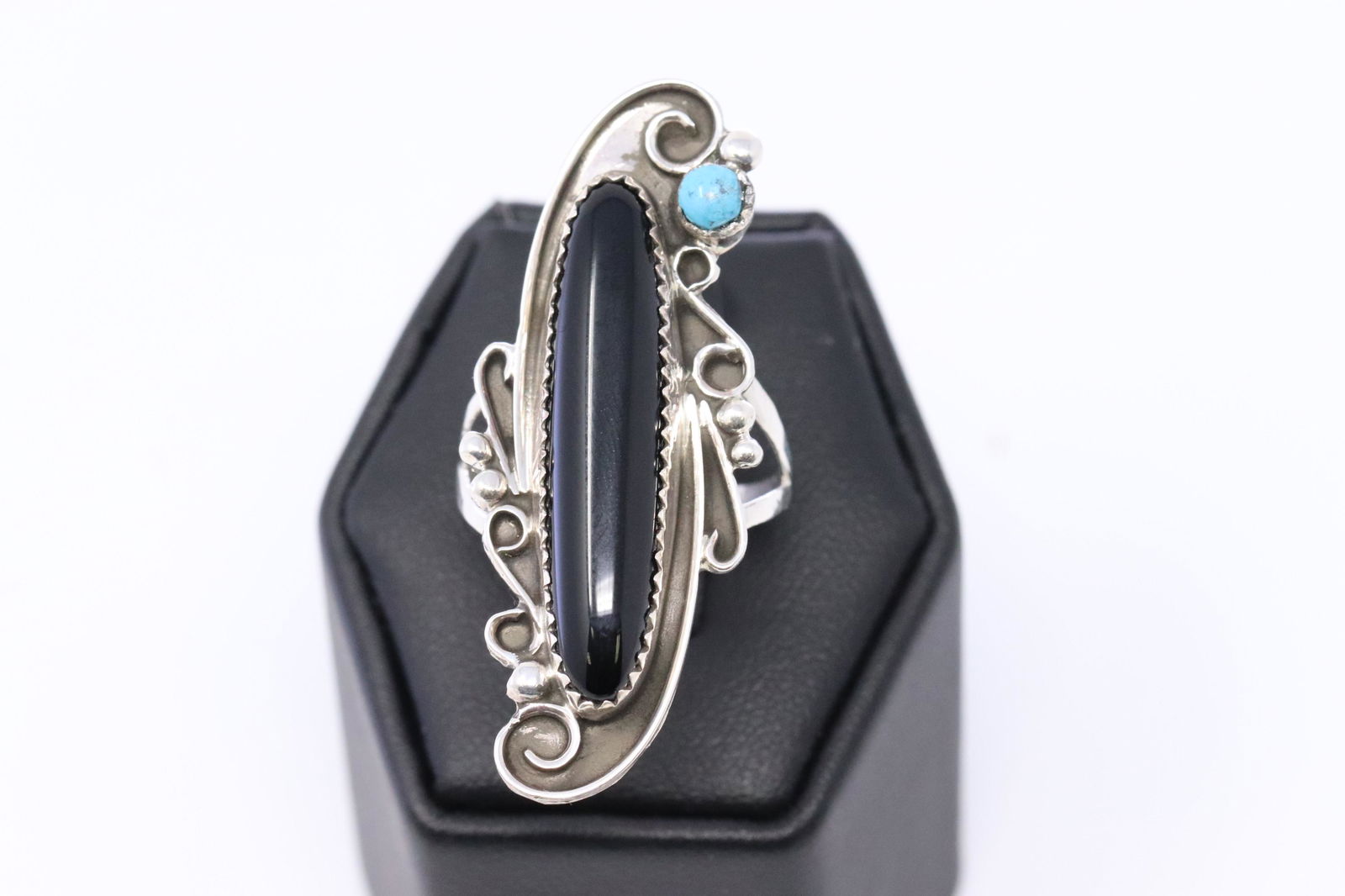 Native American Navajo Handmade Multi-Color Gemstone: This is a Native American Navajo Handmade Multi-Color Gemstone Ring. Ring size is 9.50.