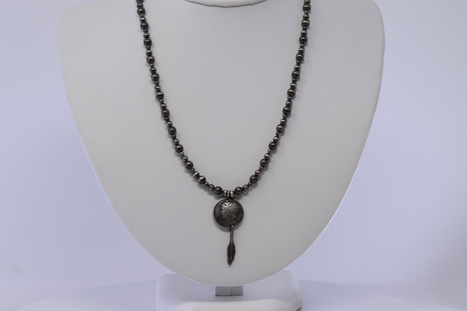 Native American Navajo Silver Mercury Dime Navajo Pearl (1 of 3)