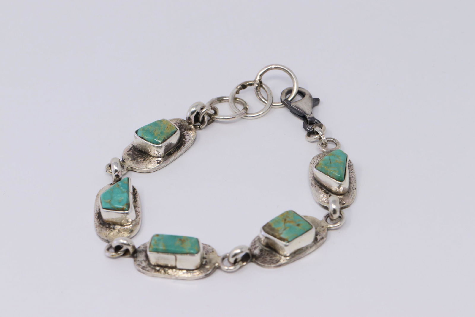 Native American Zuni Handmade Turquoise Bracelet By (1 of 3)