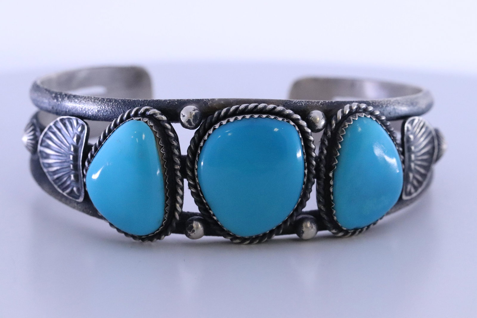Native American Navajo Handmade Turquoise Bracelet By (1 of 3)