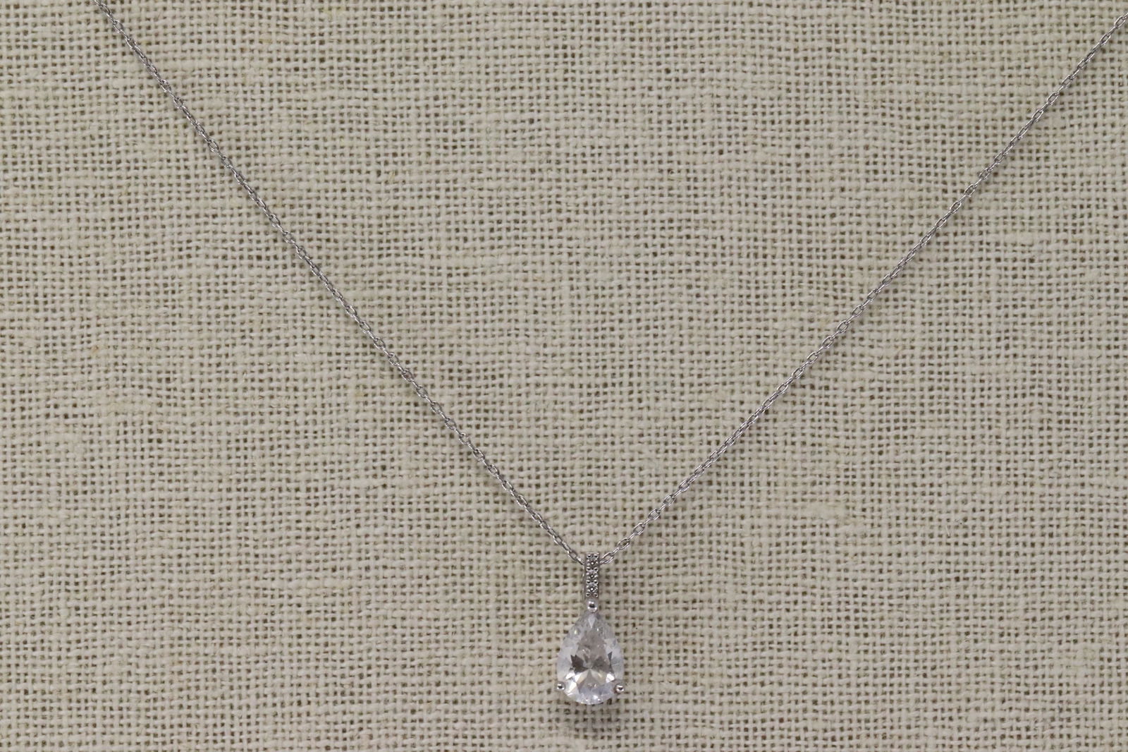 Sterling Silver Necklace w/ Pendant (1 of 4)
