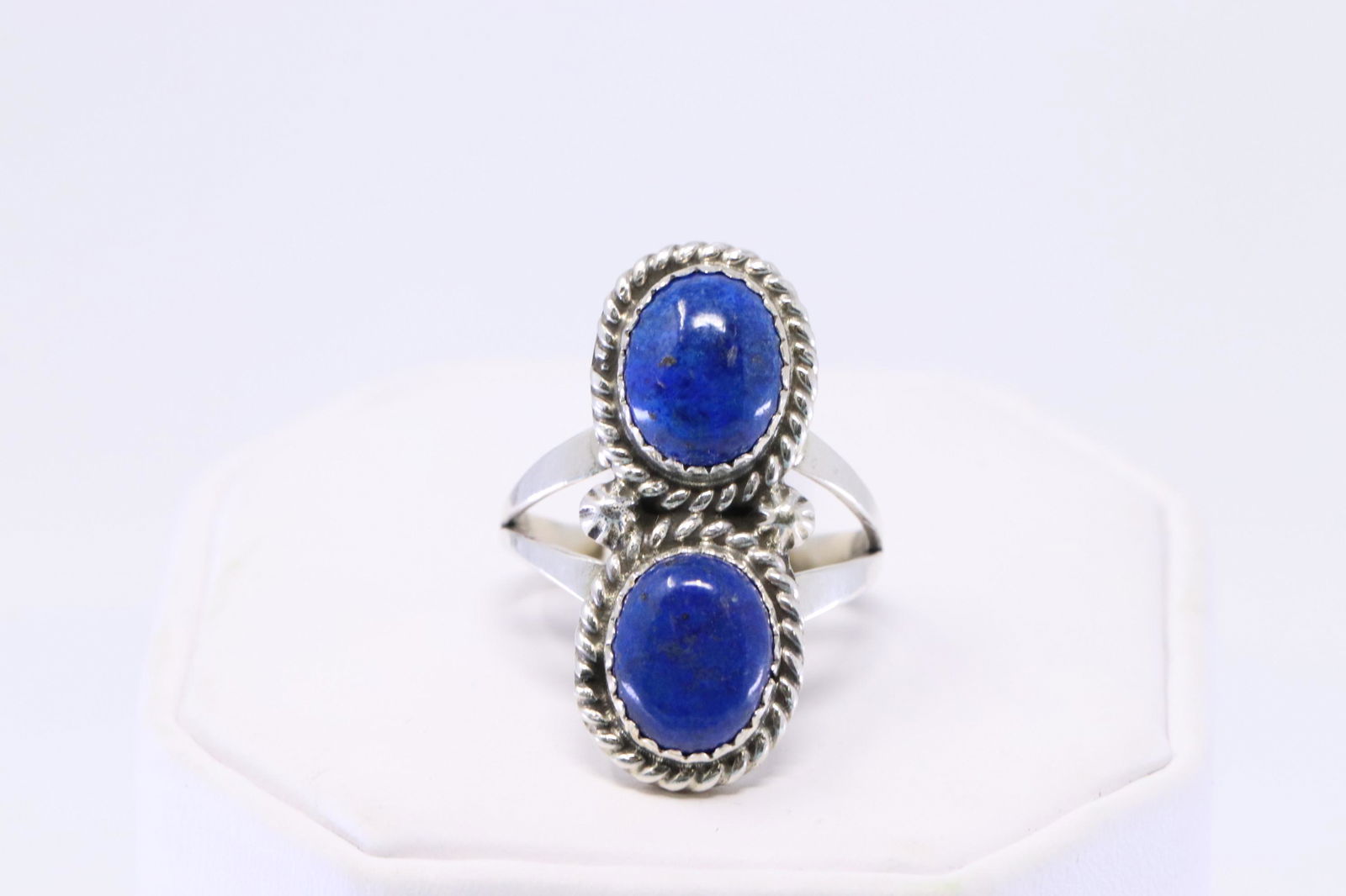 Native American Navajo Handmade Lapis Ring (1 of 3)