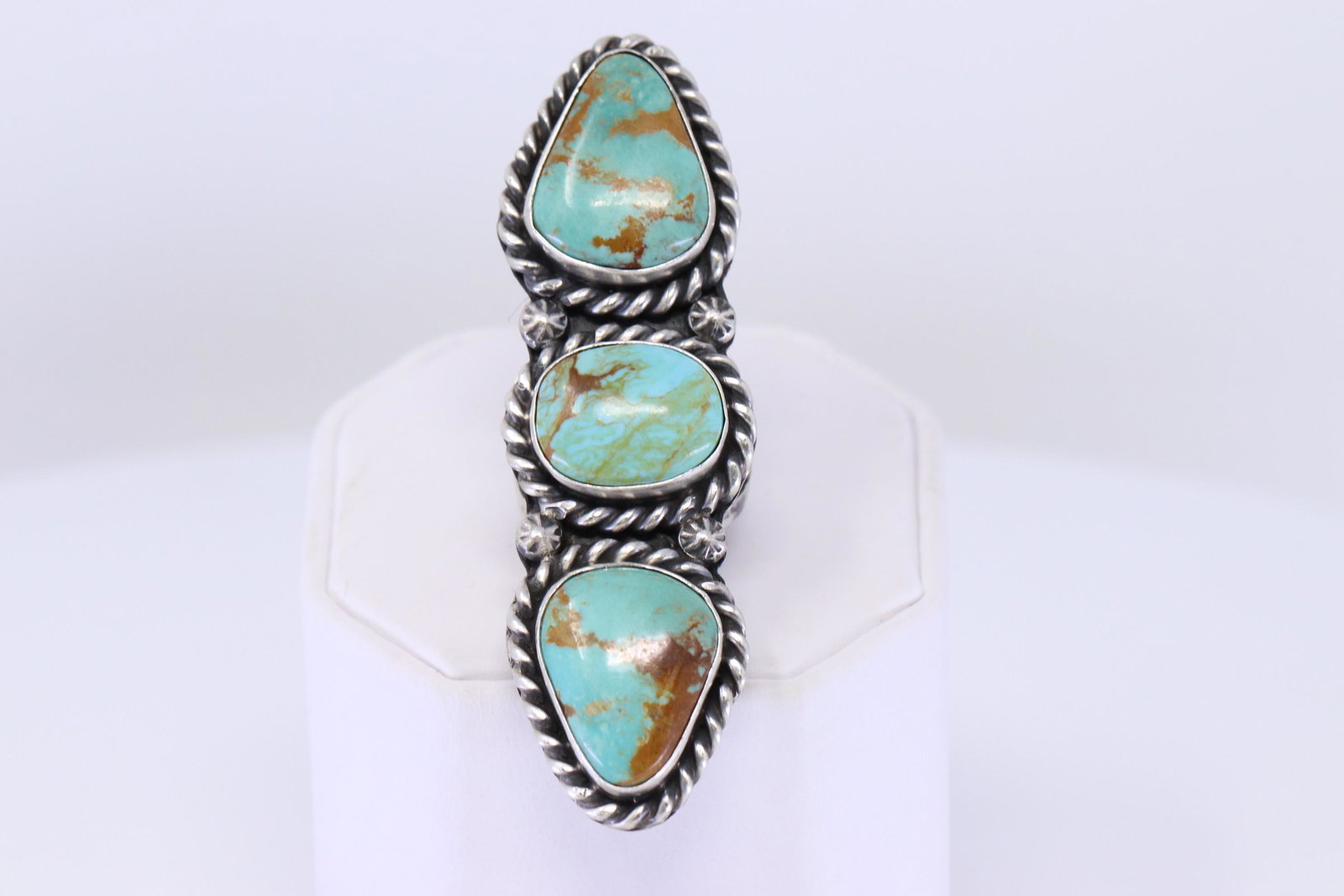 Augustine Largo Navajo Turquoise and Sterling Silver (1 of 3)