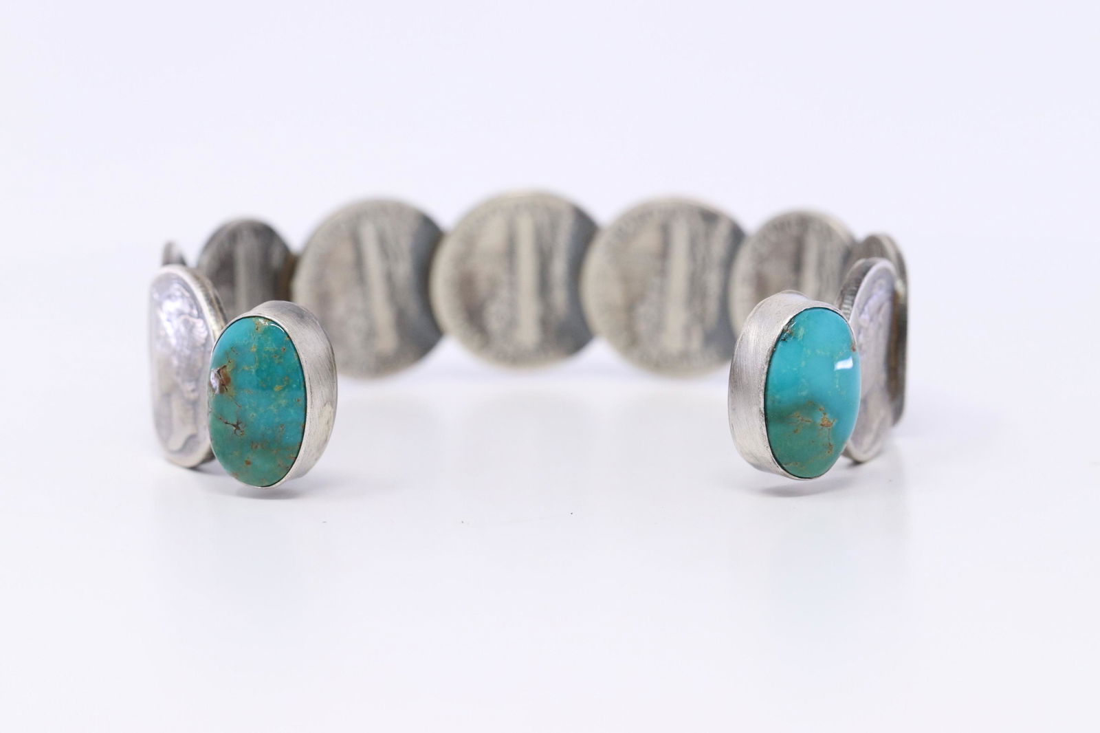 Native American Navajo Handmade Sterling Silver Mercury (1 of 4)