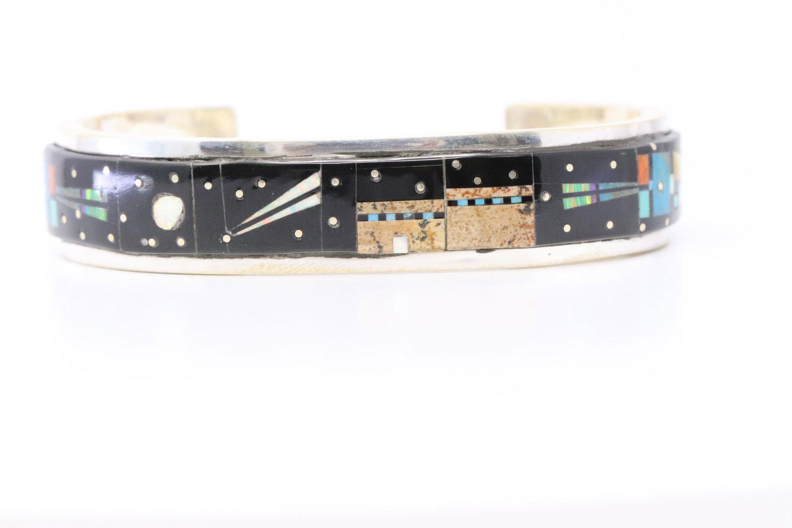 Native American Navajo Handmade Sterling Silver (1 of 4)