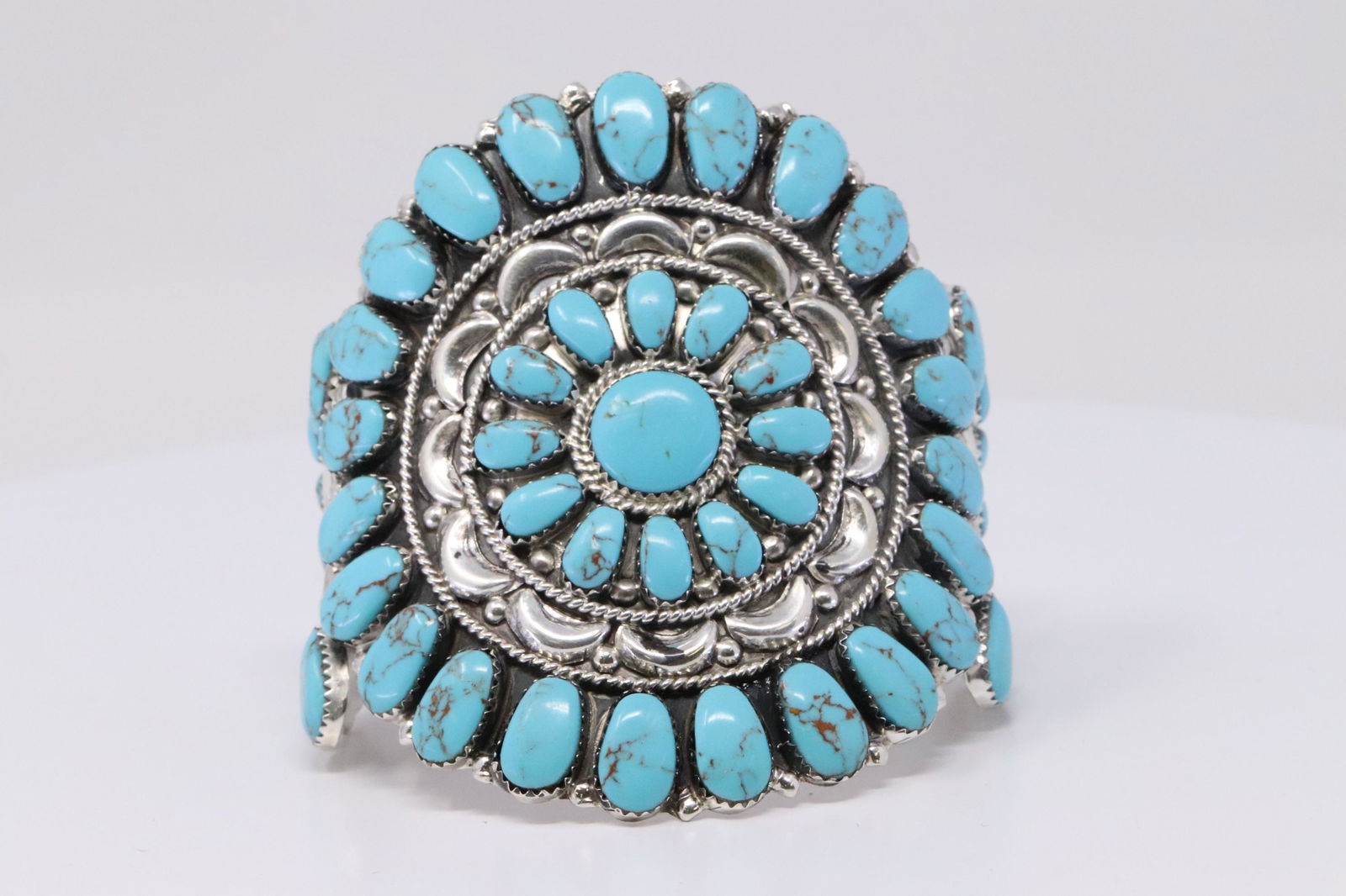 Native American Navajo Navajo Handmade Sterling Silver (1 of 5)