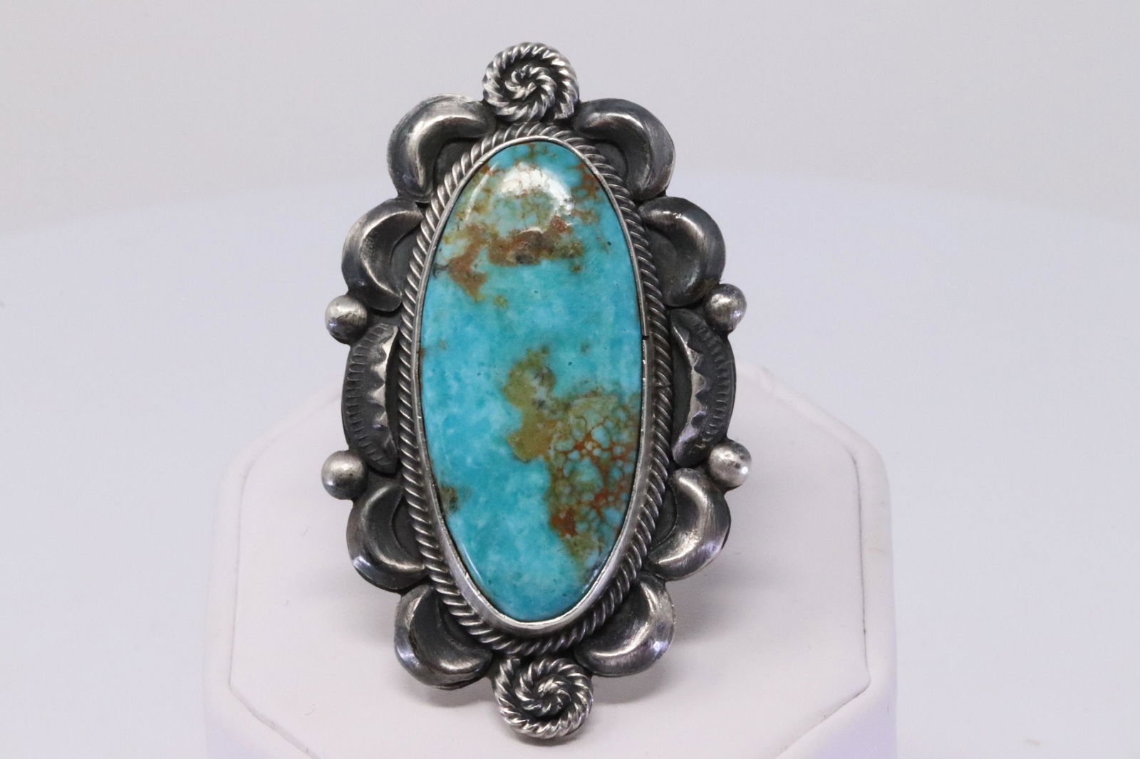 Native American Navajo Handmade Sterling Silver Ring by (1 of 5)