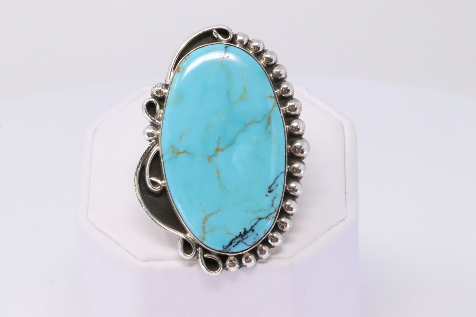 Native American Navajo Handmade Sterling Silver Ring by (1 of 5)