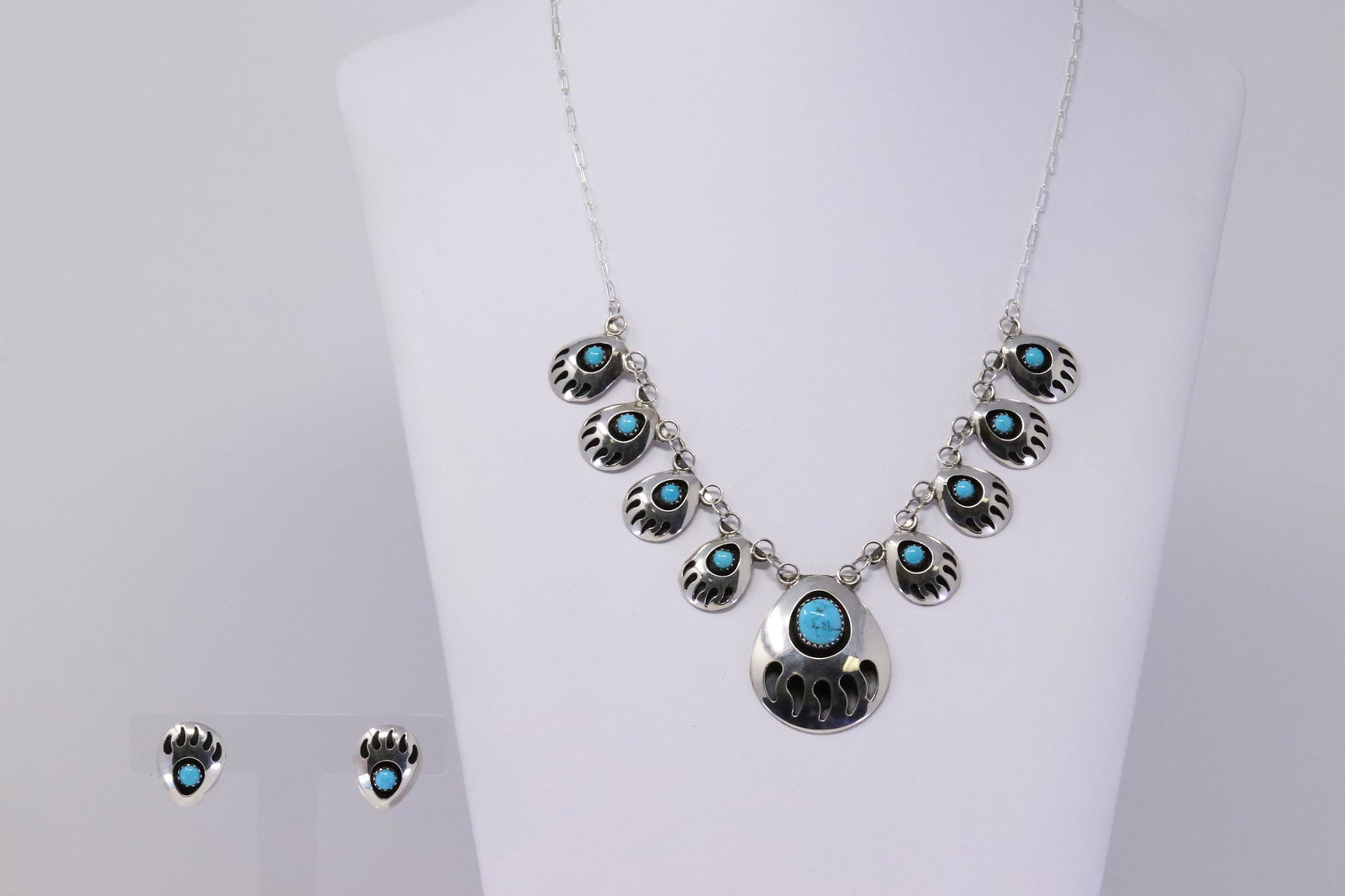 Native American Navajo Handmade Sterling Silver (1 of 7)