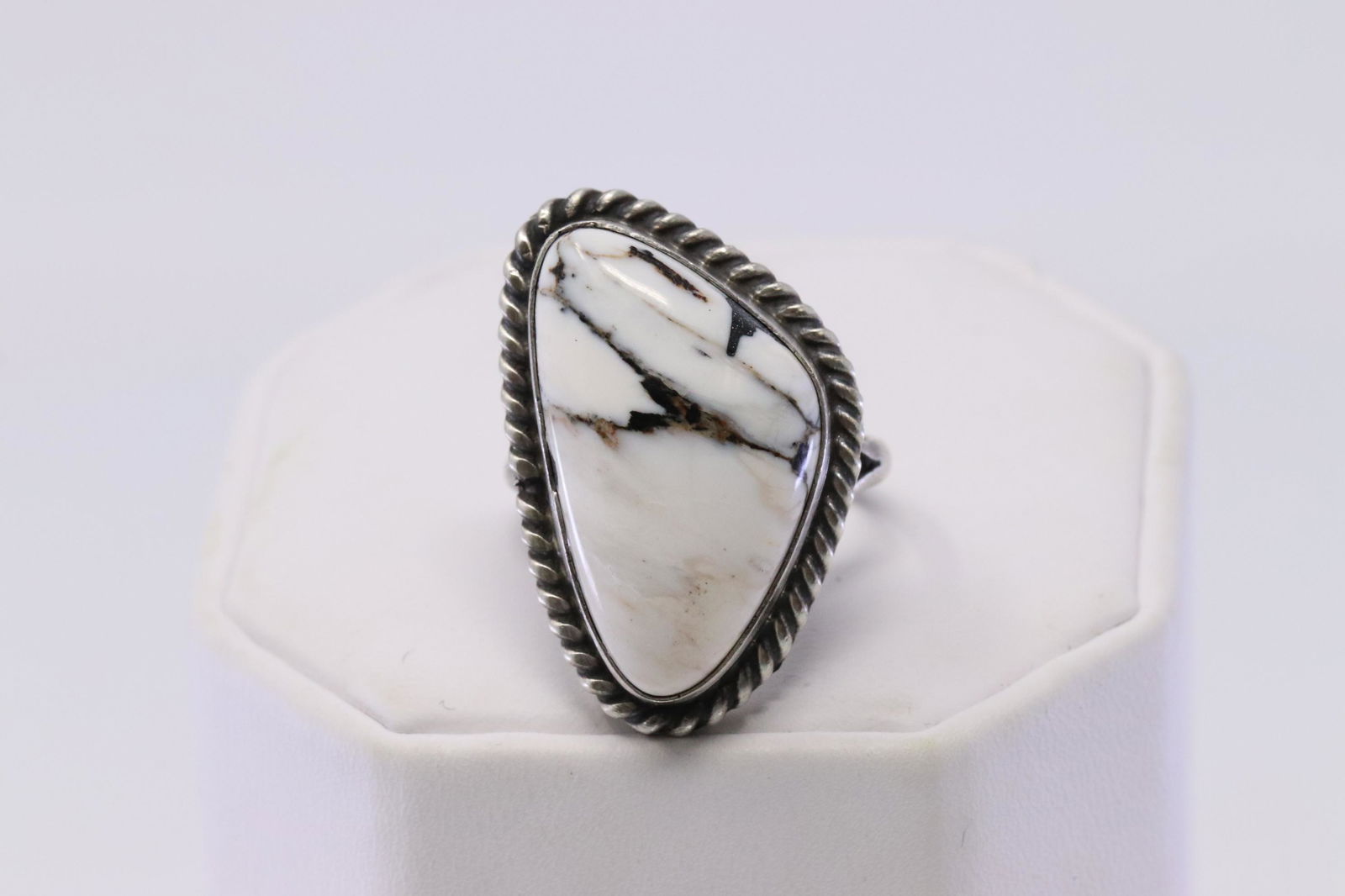 Native American Navajo Handmade Sterling Silver White (1 of 4)
