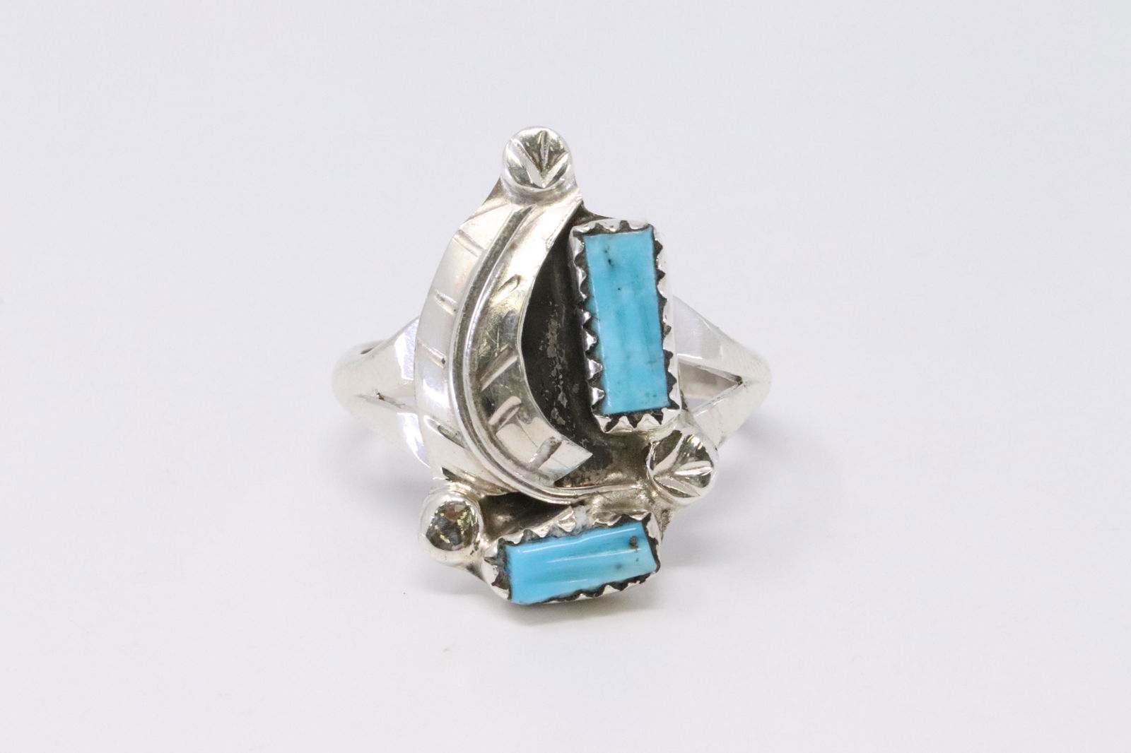 Native American Navajo Handmade Sterling Silver (1 of 5)