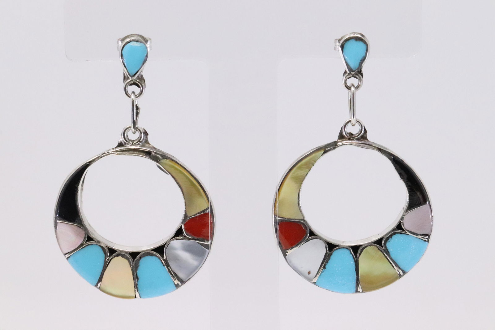 Native American Zuni Handmade Sterling Silver (1 of 4)