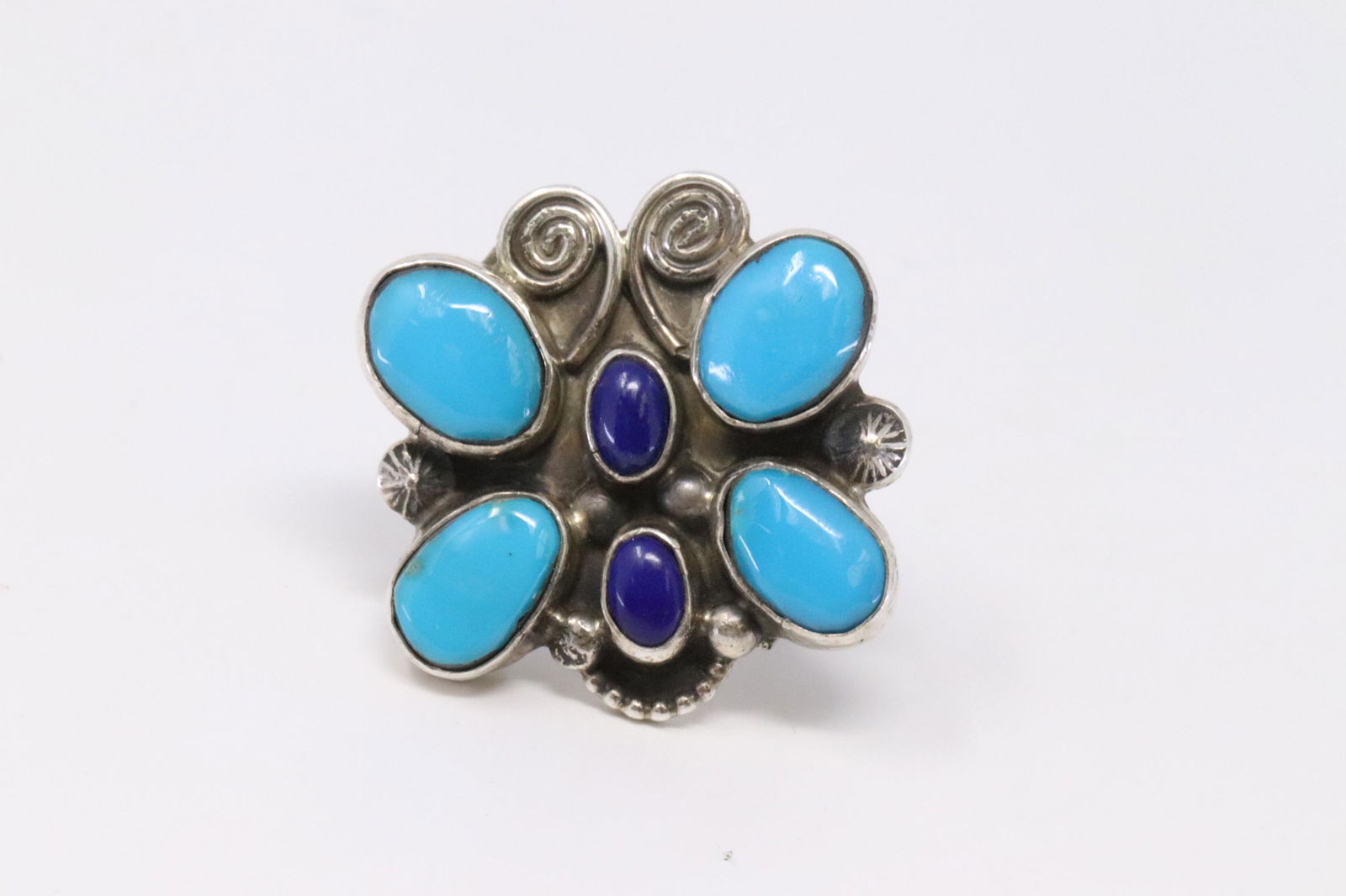 Native American Navajo Handmade Sterling Silver (1 of 5)