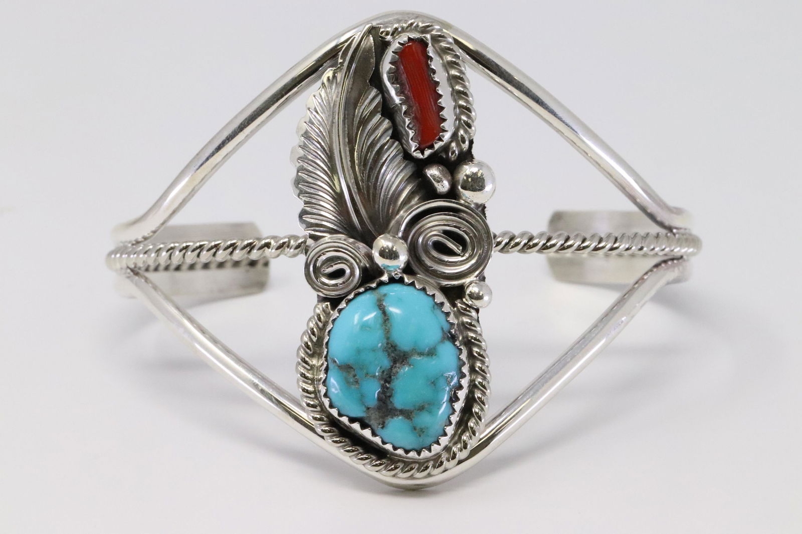 Native American Navajo Handmade Sterling Silver (1 of 5)