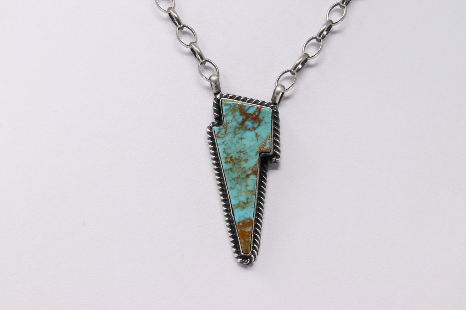 Native American Navajo Handmade Sterling Silver (1 of 4)