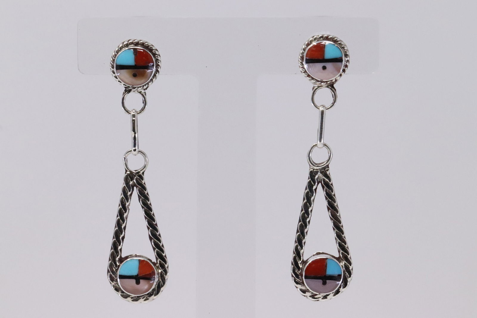 Native American Zuni Handmade Sterling Silver (1 of 4)