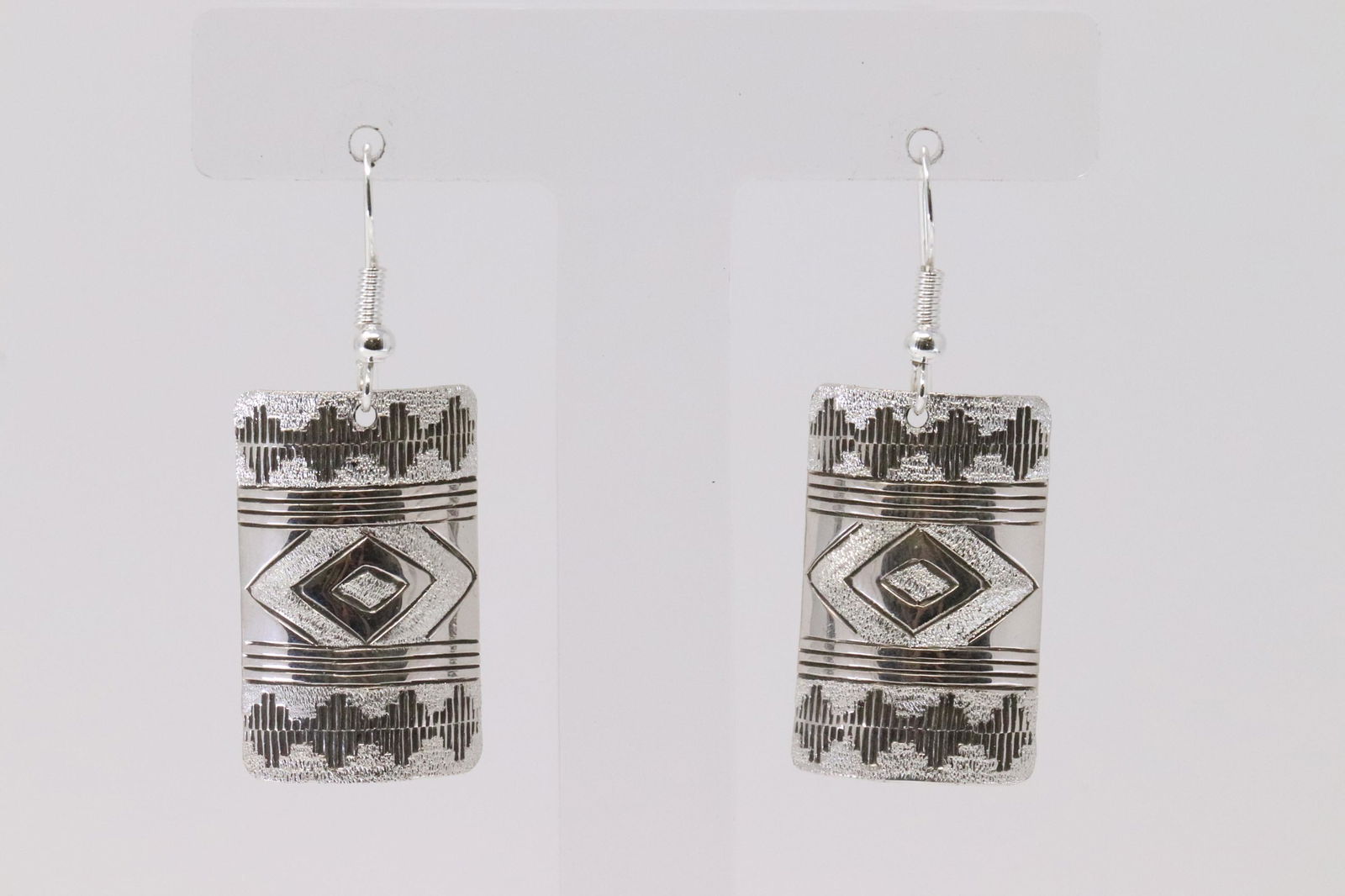 Native American Navajo Handmade Sterling Silver Dangle (1 of 4)