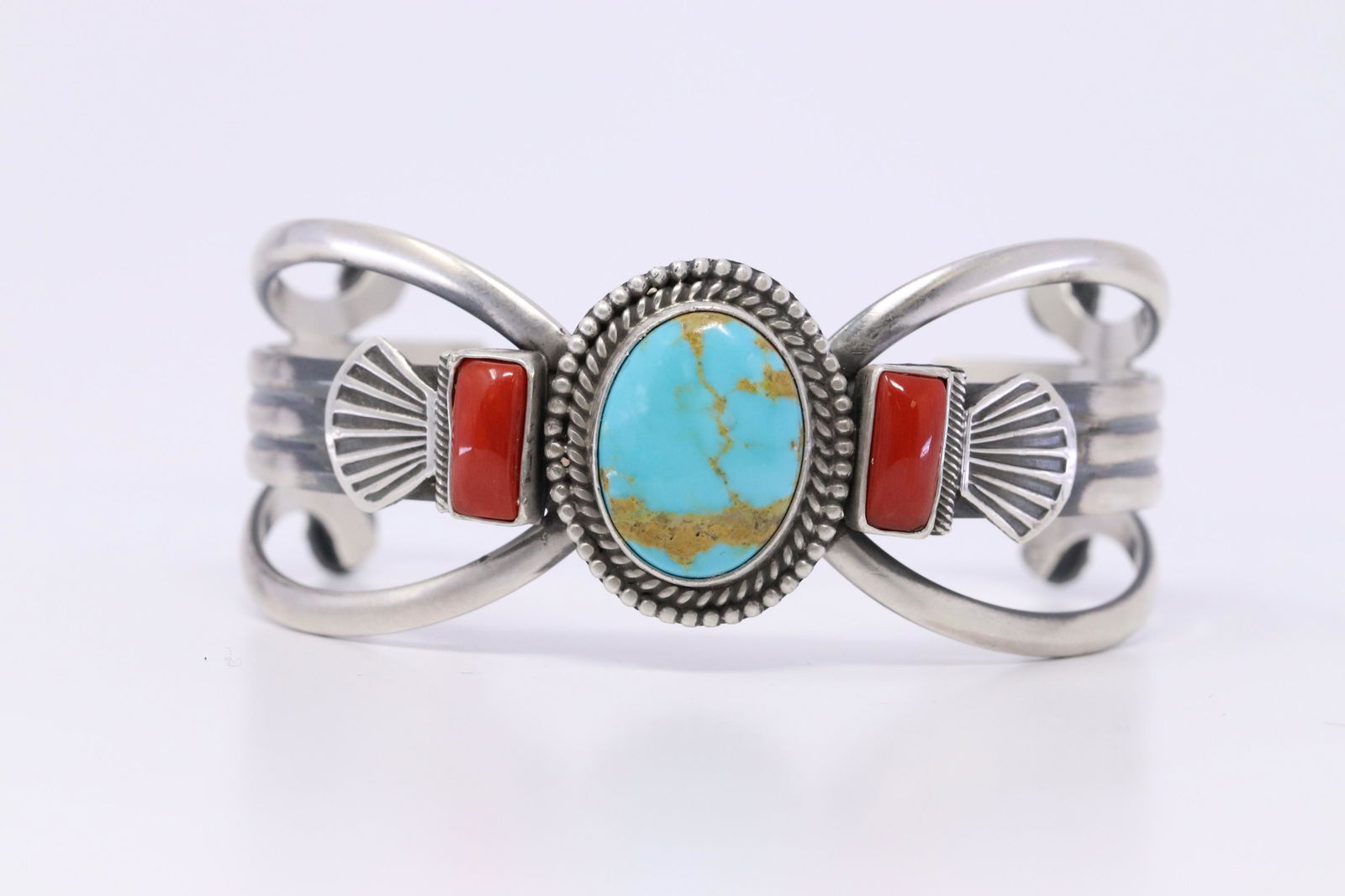 Native American Navajo Handmade Sterling Silver (1 of 5)