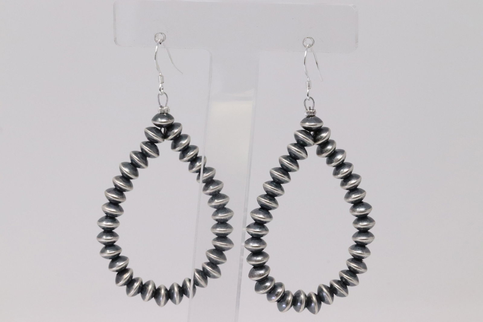 Native American Navajo Handmade Sterling Silver Beaded (1 of 3)