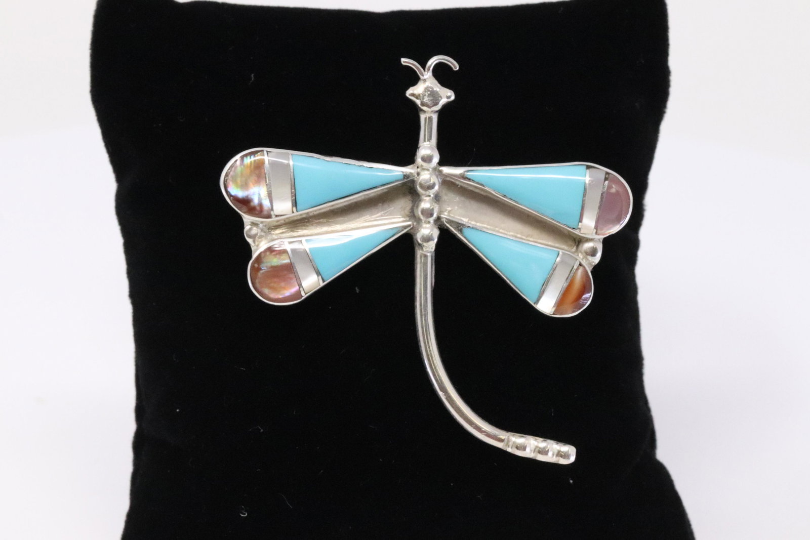 Native American Zuni Handmade Sterling Silver (1 of 3)