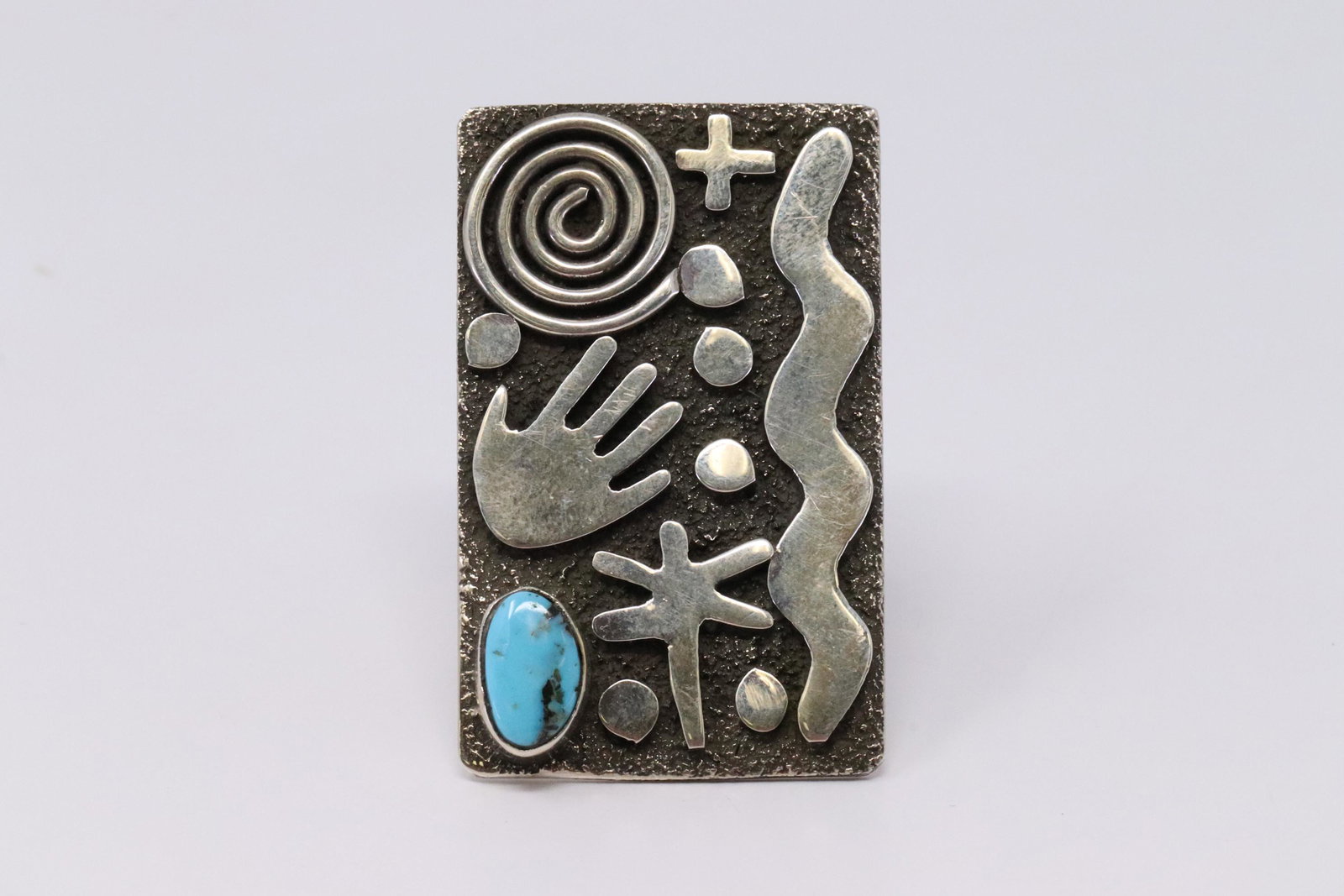 Native American Navajo Handmade Sterling Silver (1 of 5)