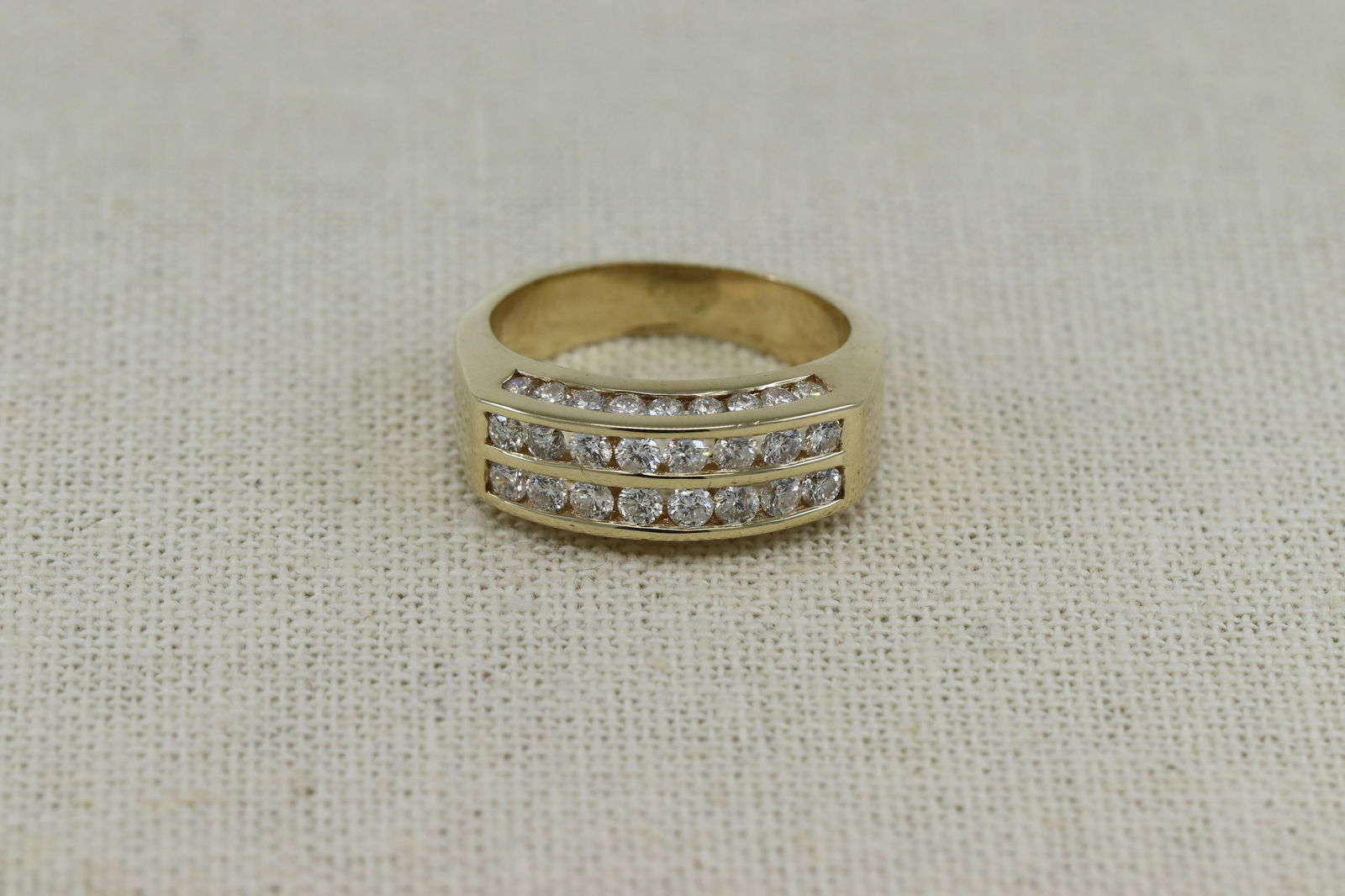 14Kt Men's Diamond Ring (1 of 5)