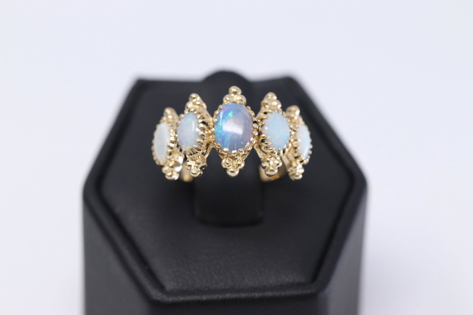 14KT Yellow Gold Opal Ring (1 of 3)