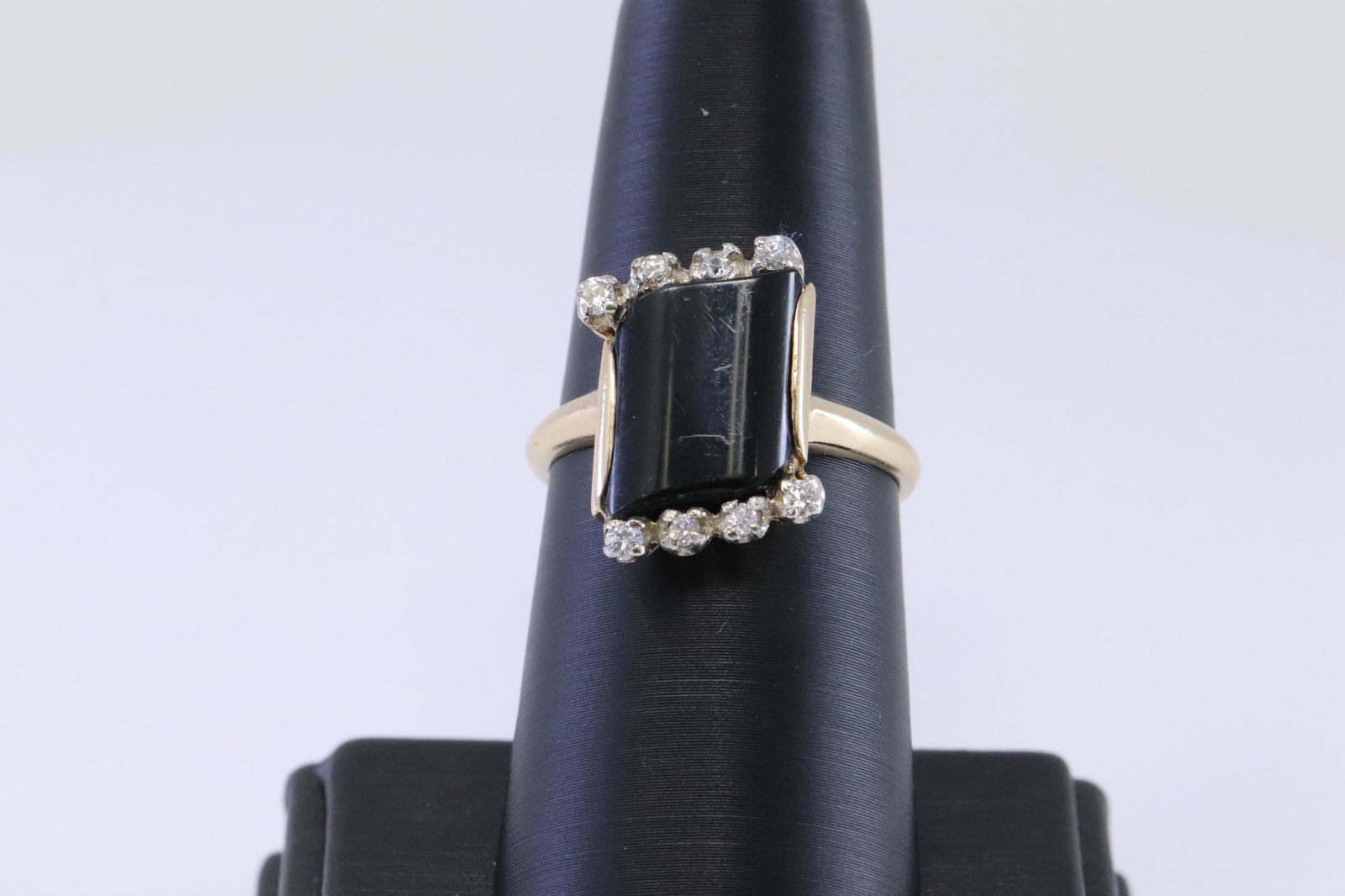 Ladies Diamond | Onyx Ring (1 of 3)