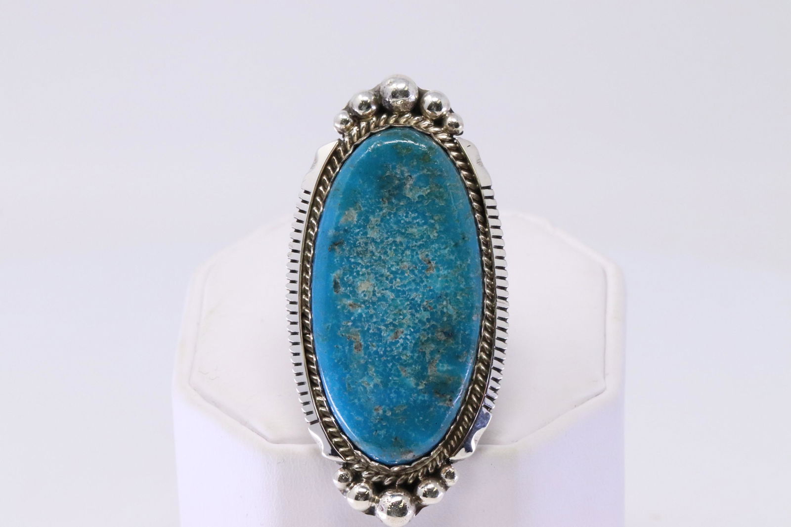 Native American Navajo Handmade Sterling Silver Kingman (1 of 4)