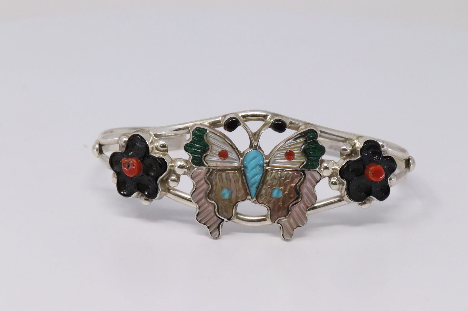 Native American Zuni Handmade Sterling Silver Multi (1 of 4)