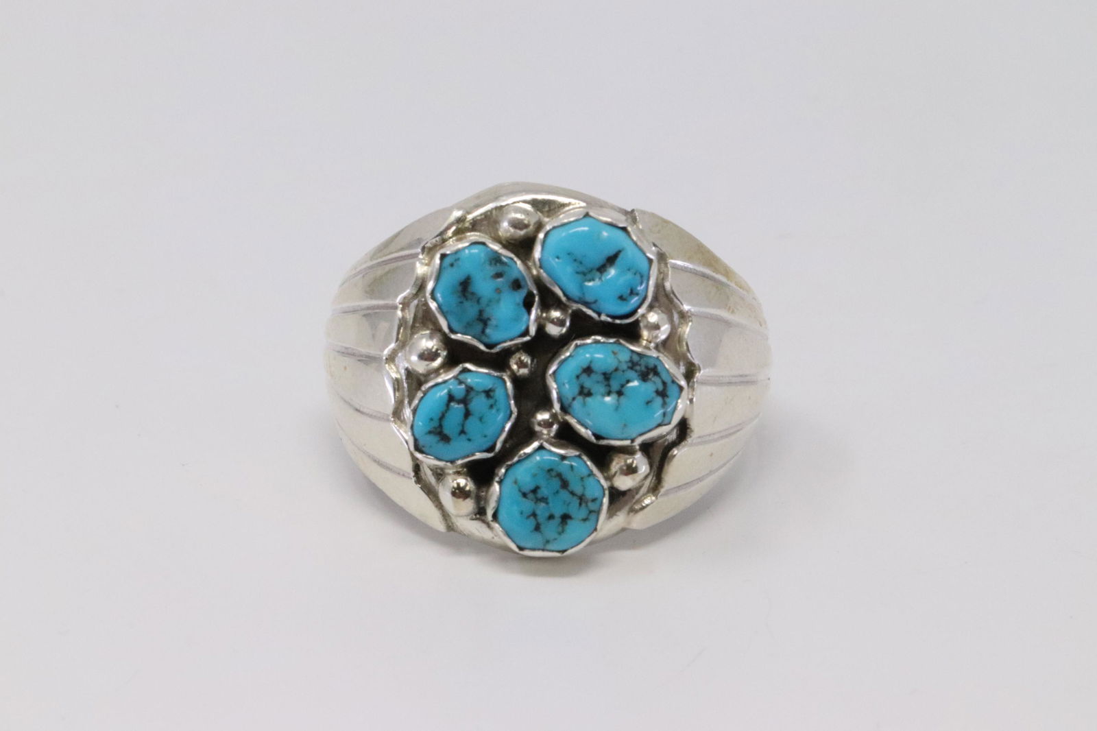 Native American Navajo Handmade Sterling Silver (1 of 5)
