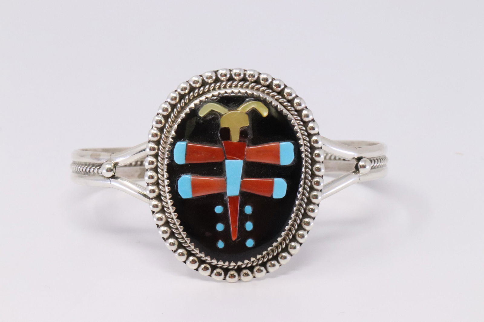 Native American Handmade Sterling Silver Zuni (1 of 4)