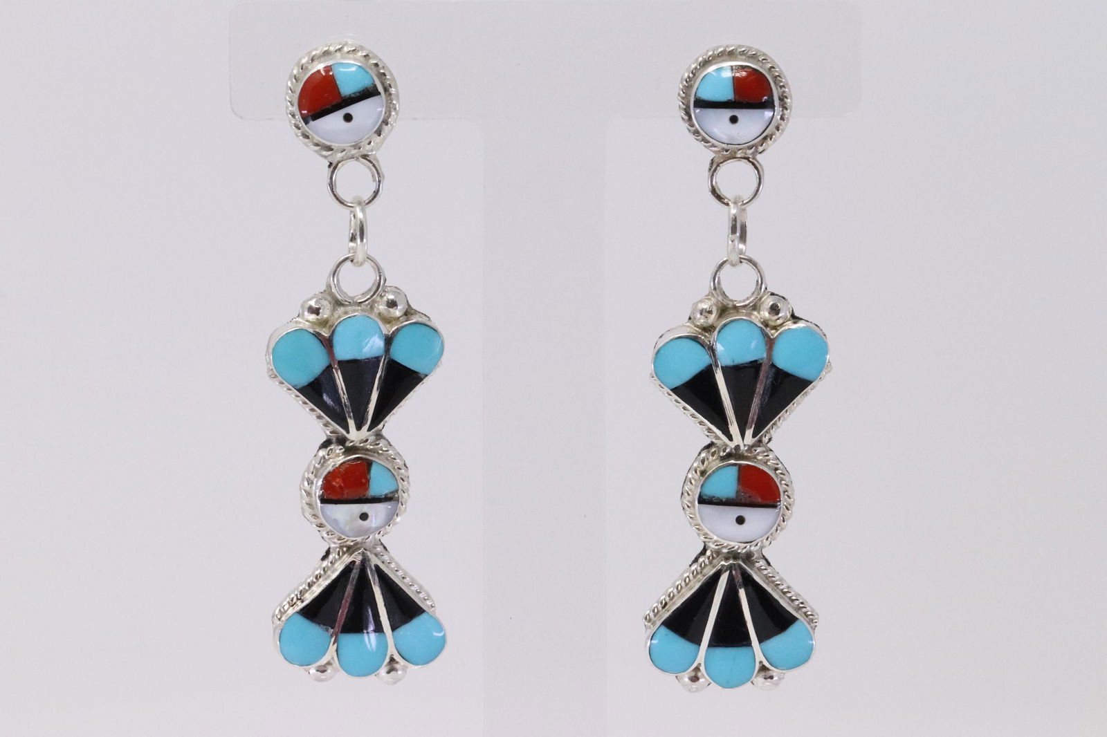 Native American Zuni Handmade Sterling Silver (1 of 4)