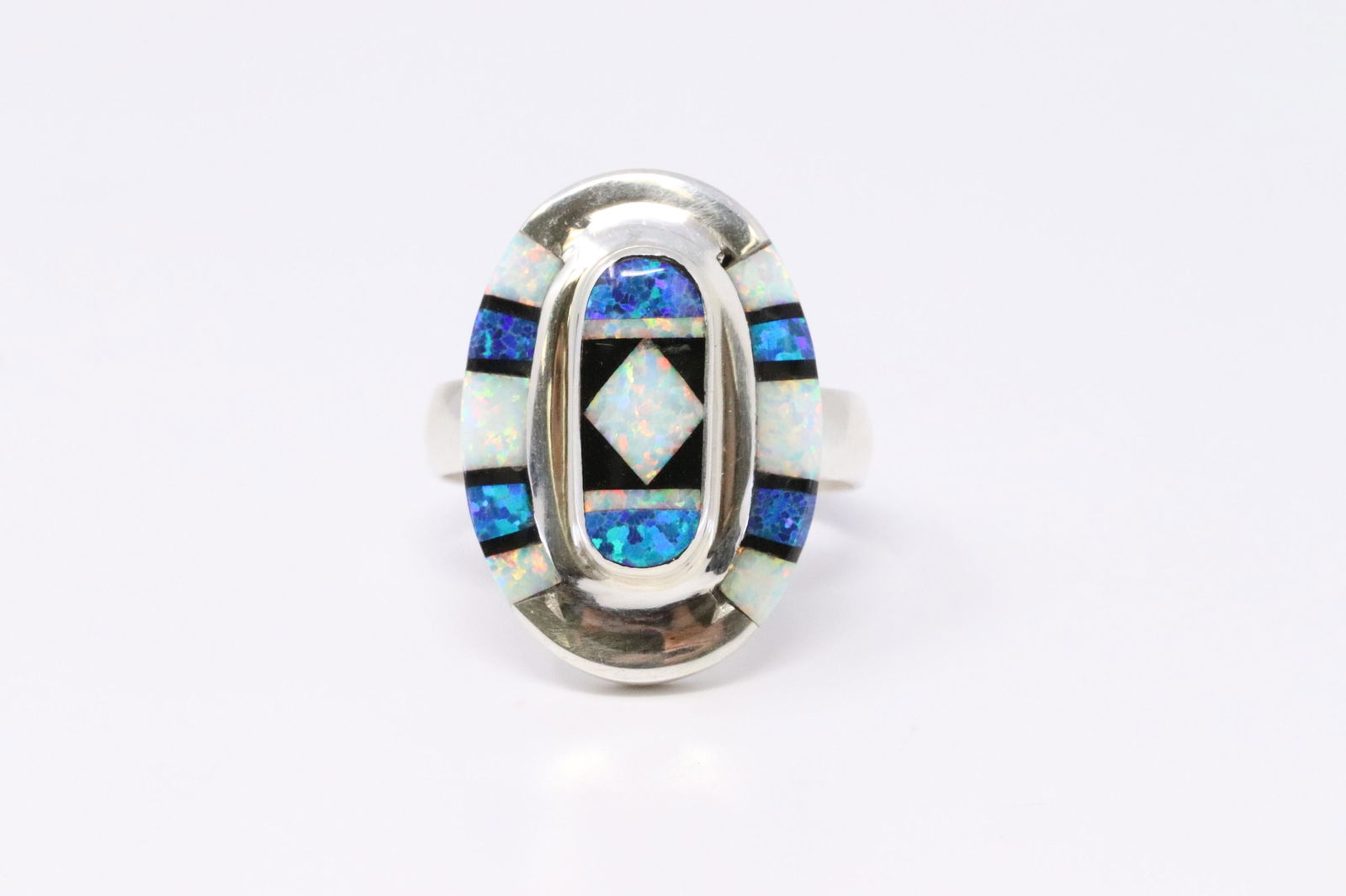 Native American Zuni Handmade Sterling Silver (1 of 5)