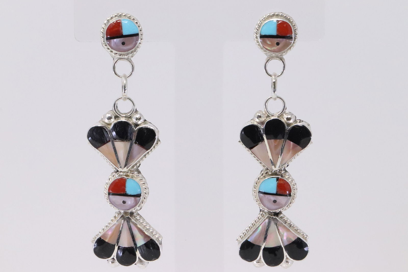 Native American Zuni Handmade Sterling Silver (1 of 4)