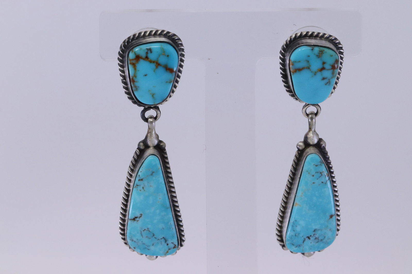 Native American Navajo Handmade Kingman Turquoise (1 of 4)