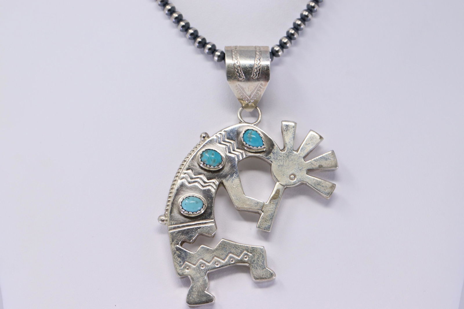 Native American Navajo Handmade Sterling Silver (1 of 2)