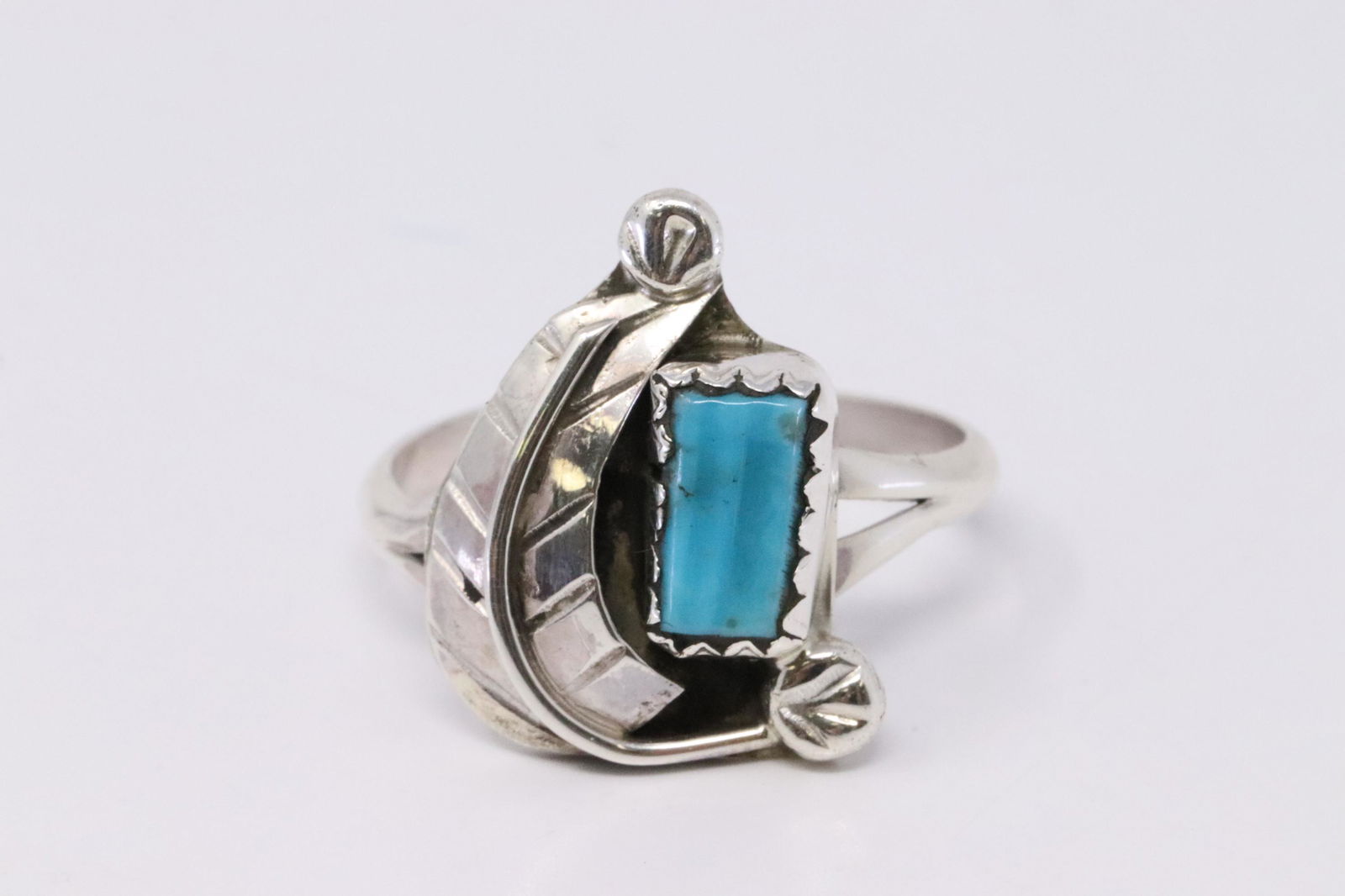 Native American Handmade Sterling Silver navajo (1 of 4)