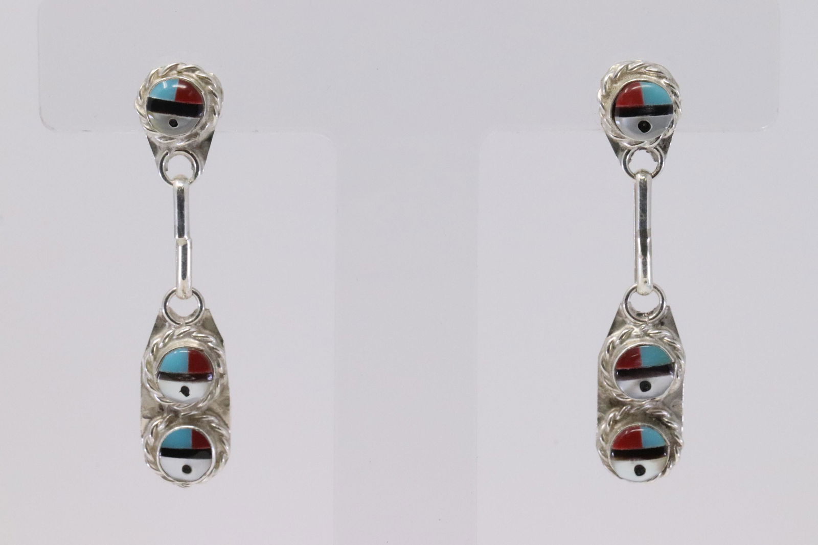 Native American Zuni Handmade Sterling Silver (1 of 4)