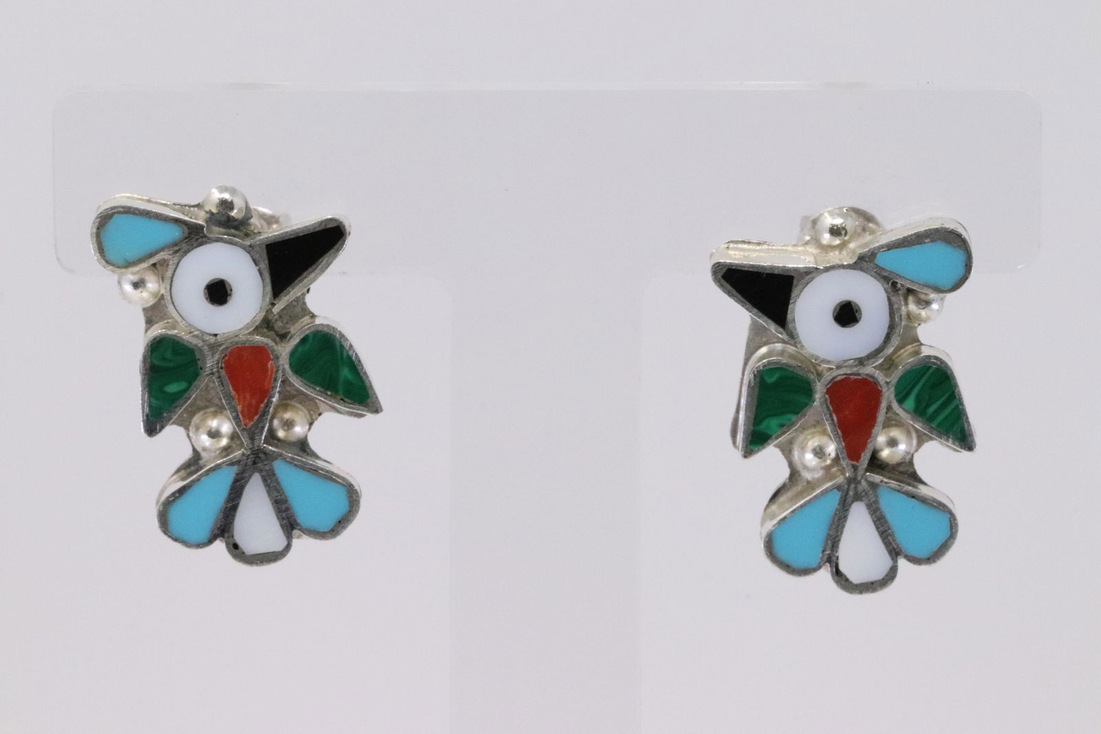 Native American Zuni Handmade Sterling Silver (1 of 4)