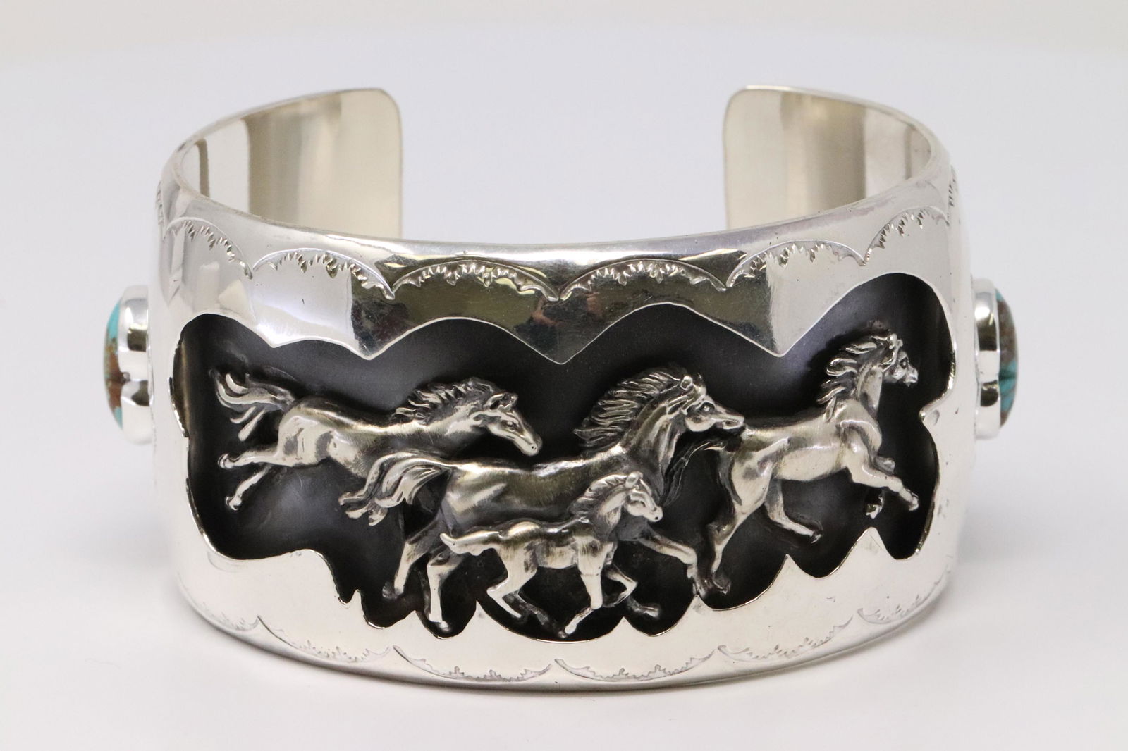 Native American Navajo Handmade Sterling Silver (1 of 5)