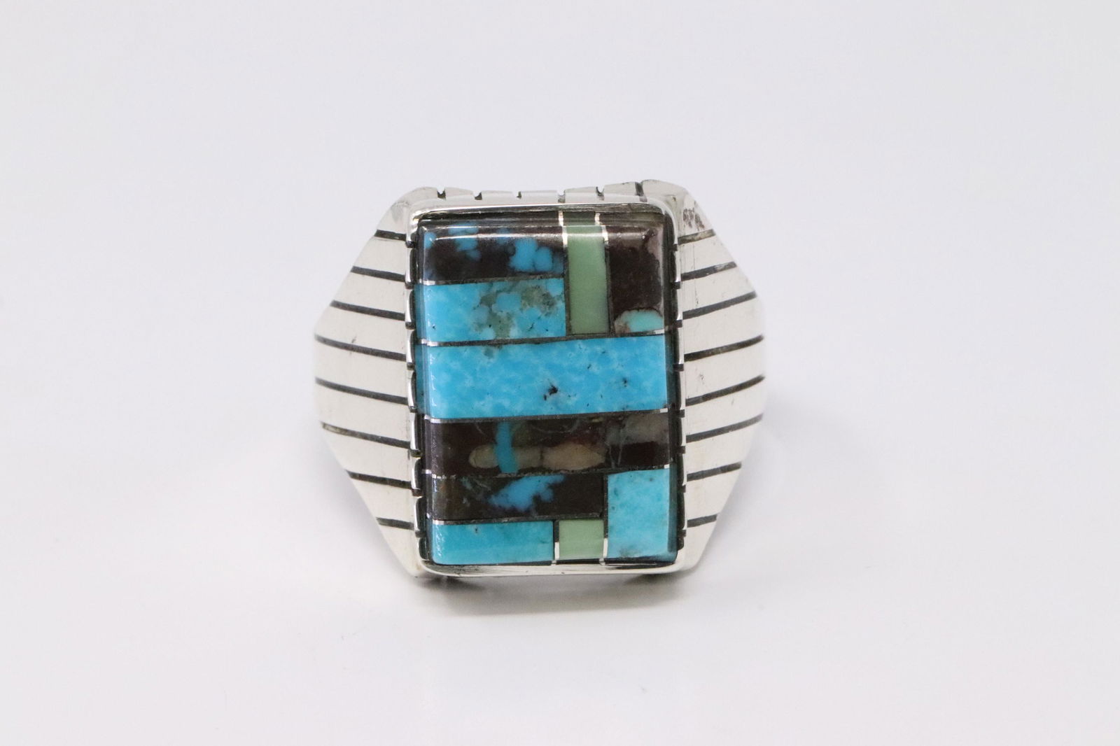 Native American Navajo Handmade Sterling Silver (1 of 5)