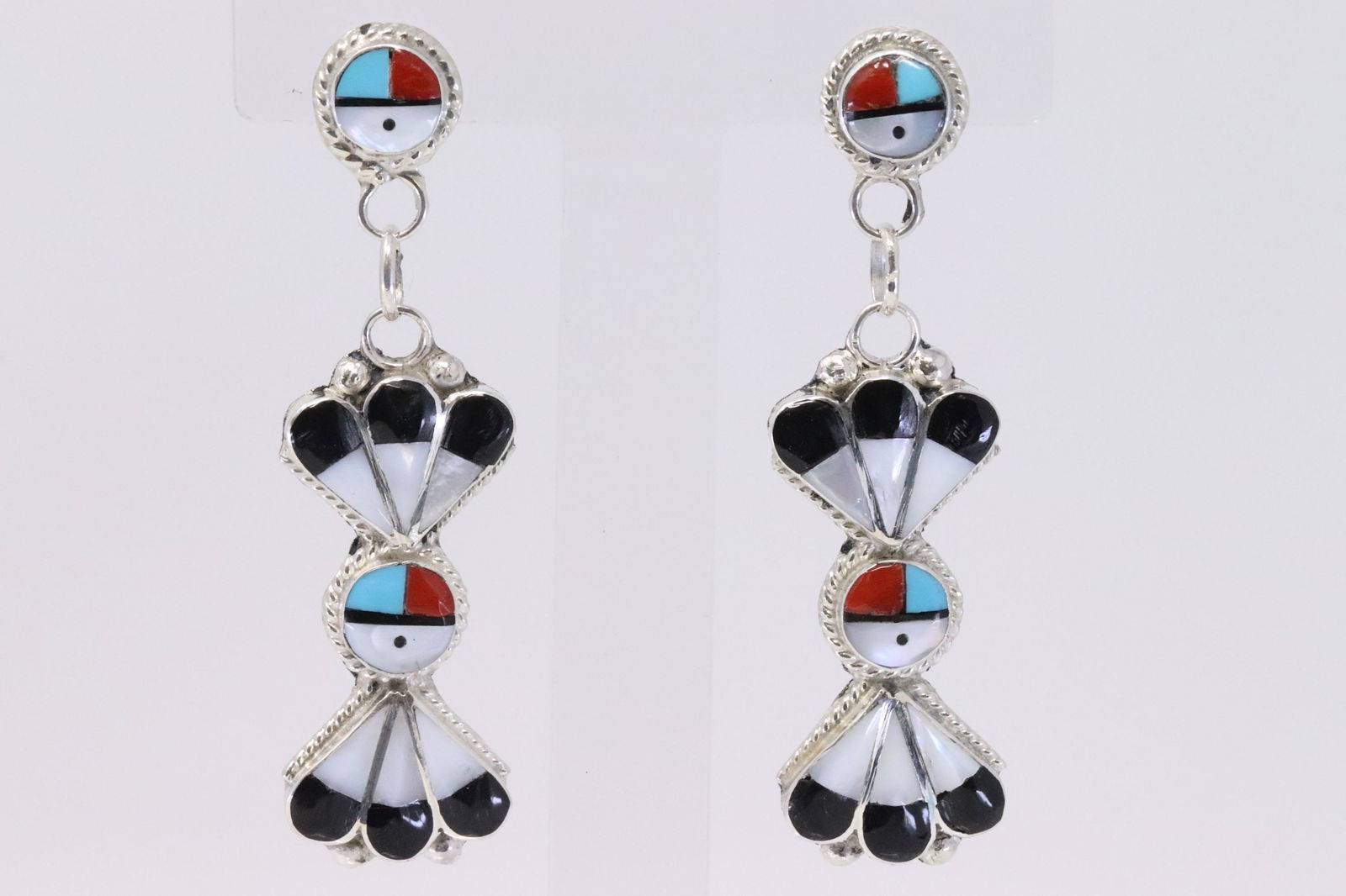 Native American Zuni Handmade Sterling Silver (1 of 4)