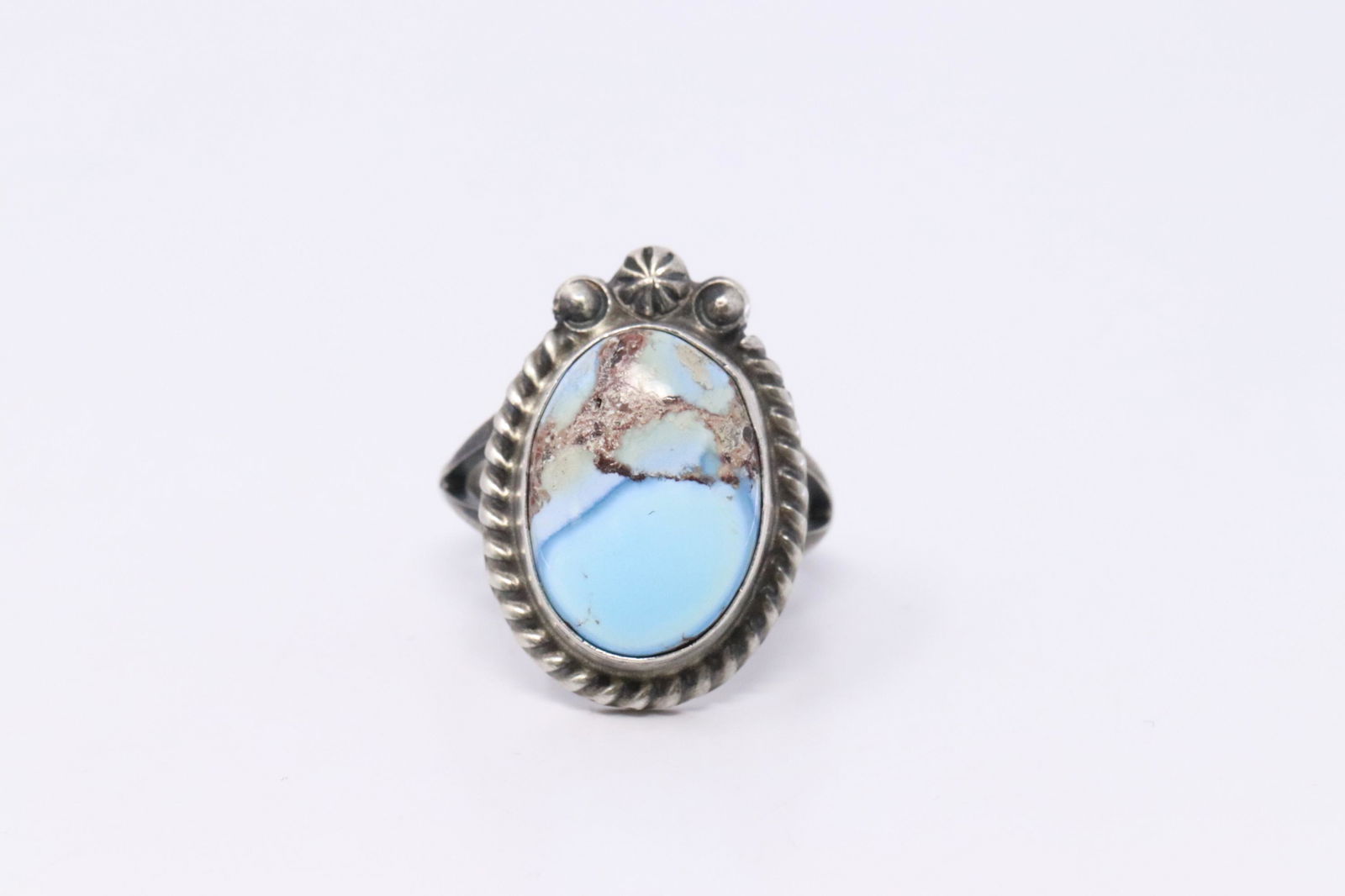 Native American Navajo Handmade Sterling Silver Golden (1 of 4)