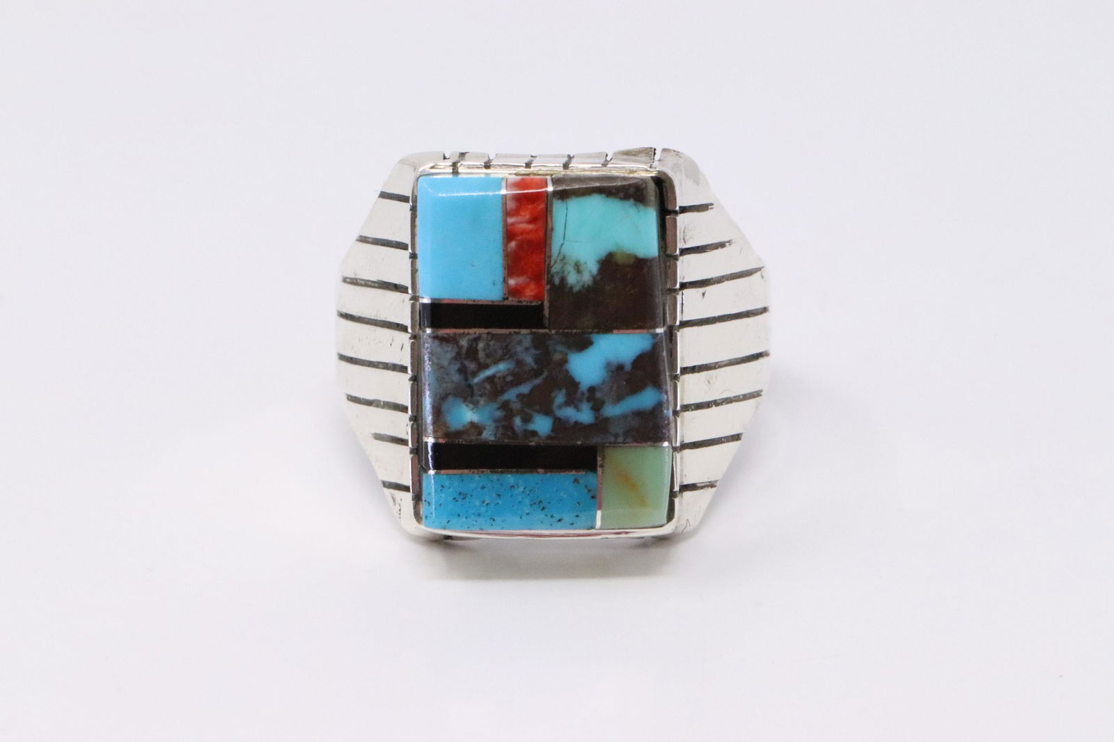 Native American Navajo Handmade Sterling Silver (1 of 5)