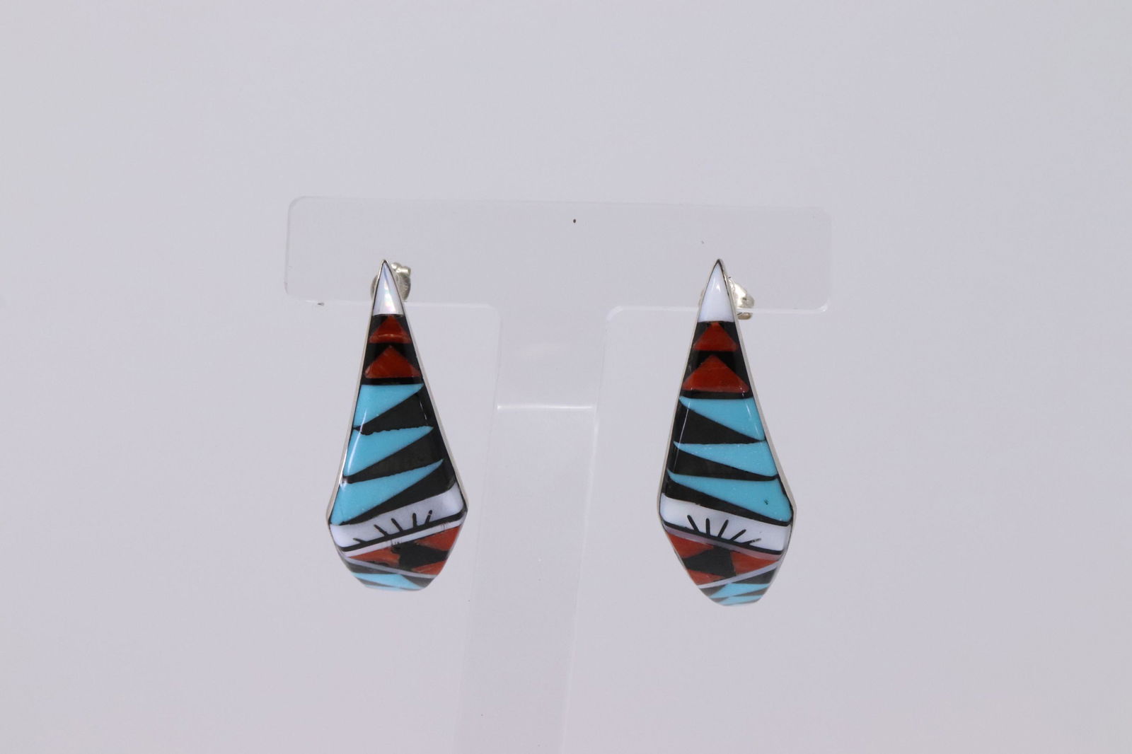 Native American Zuni Handmade Sterling Silver (1 of 2)