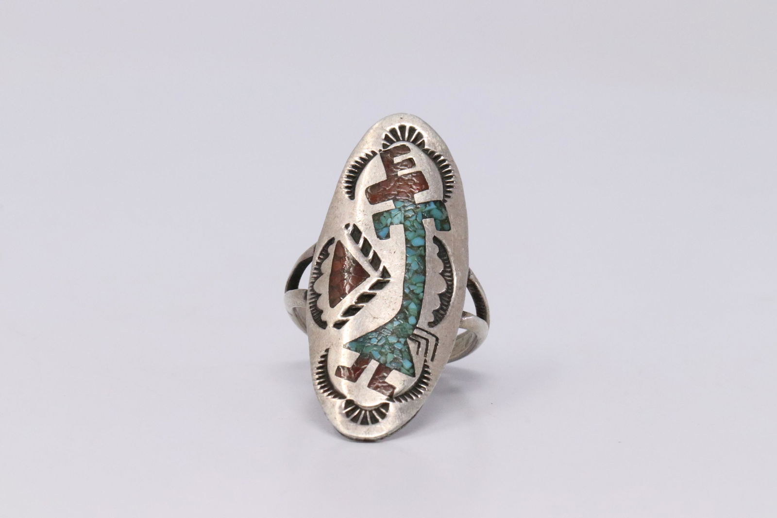 Vintage Pawn Turquoise Ring (1 of 4)
