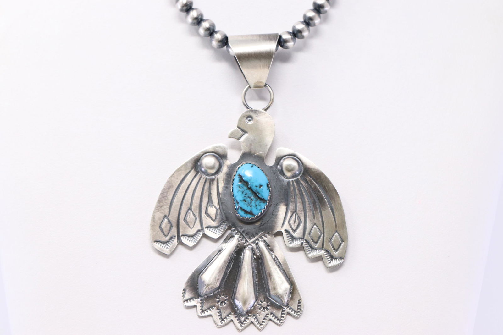 Native American Navajo Handmade Sterling Silver (1 of 4)