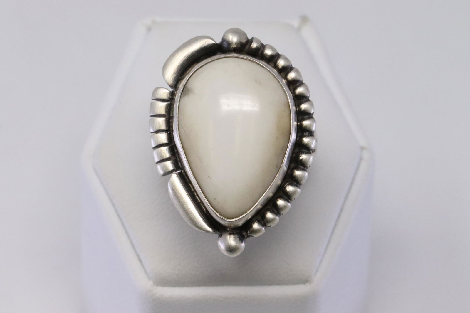 Native American Navajo Handmade Sterling Silver White (1 of 3)